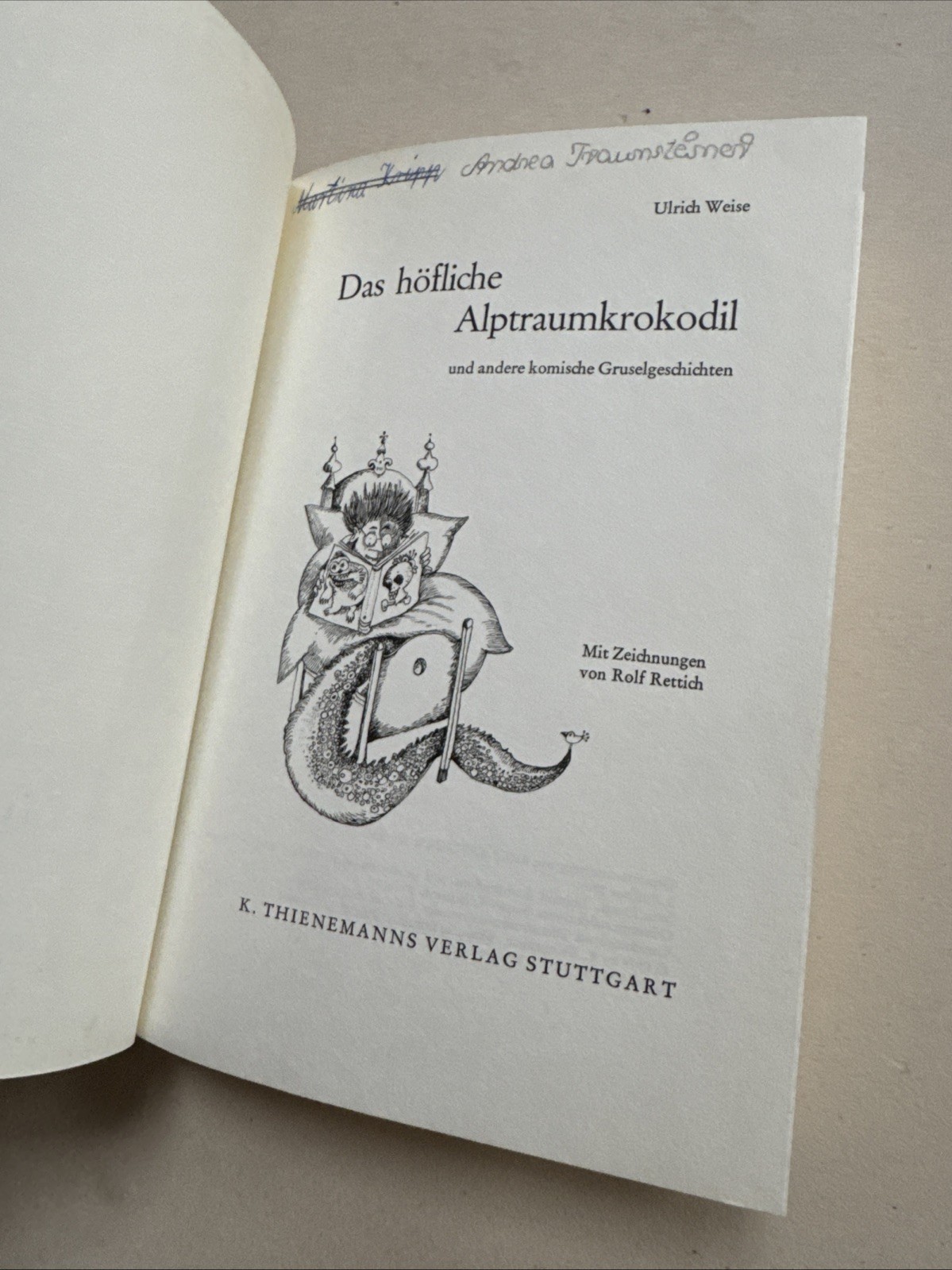 Das höfliche Alptraumkrokodil und andere komische Grusel… | Buch | Zustand gut