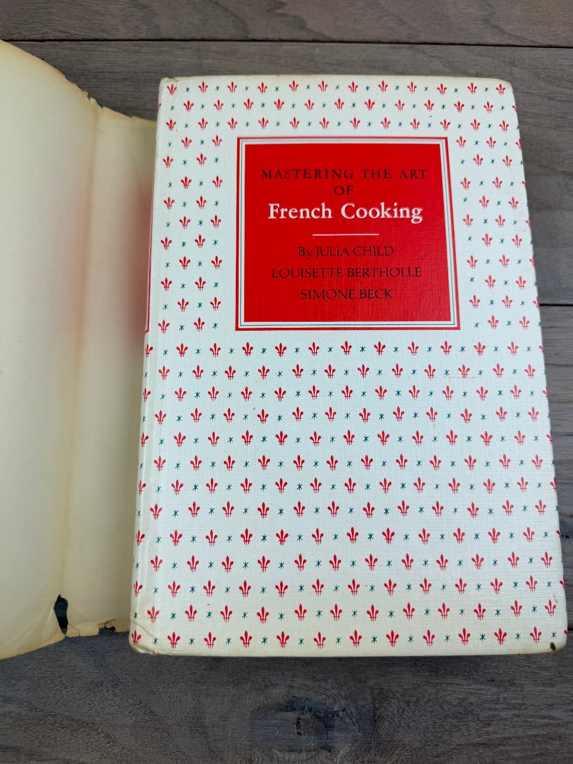 Mastering the Art of French Cooking Julia Child 1961 Cookbook Alfred A. Knopf