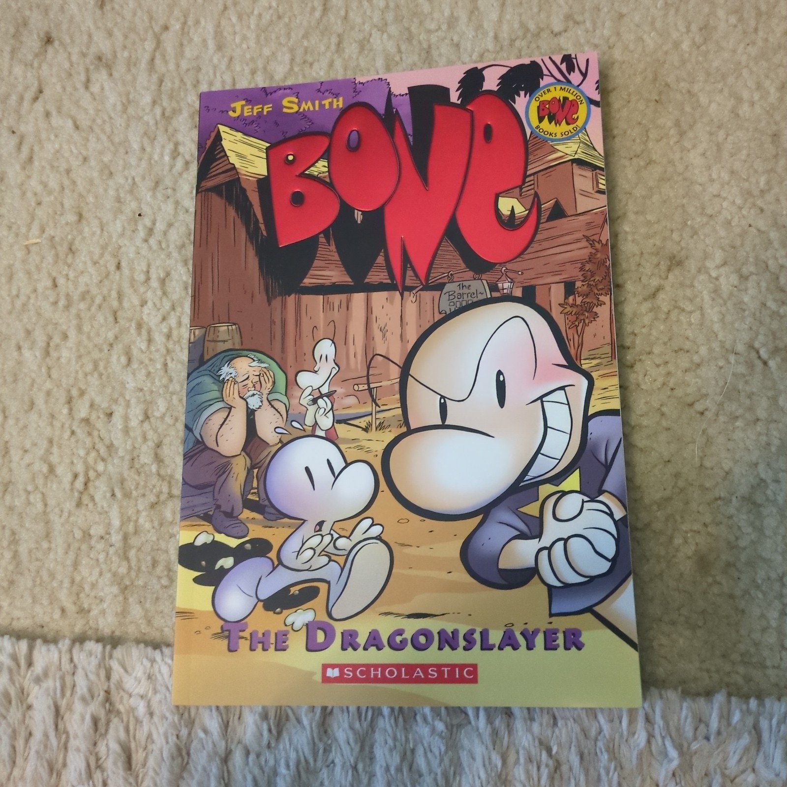 Lot 8 Bone Graphic Novels: Books 3-9 + Rose VG Cnd Jeff Smith