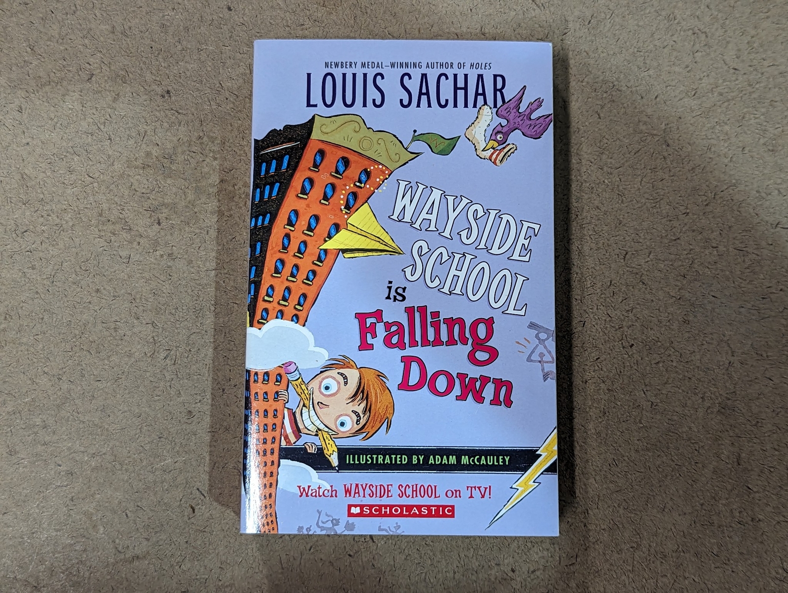 Lot of 3 Wayside School Books by Louis Sachar, Scholastic Paperback