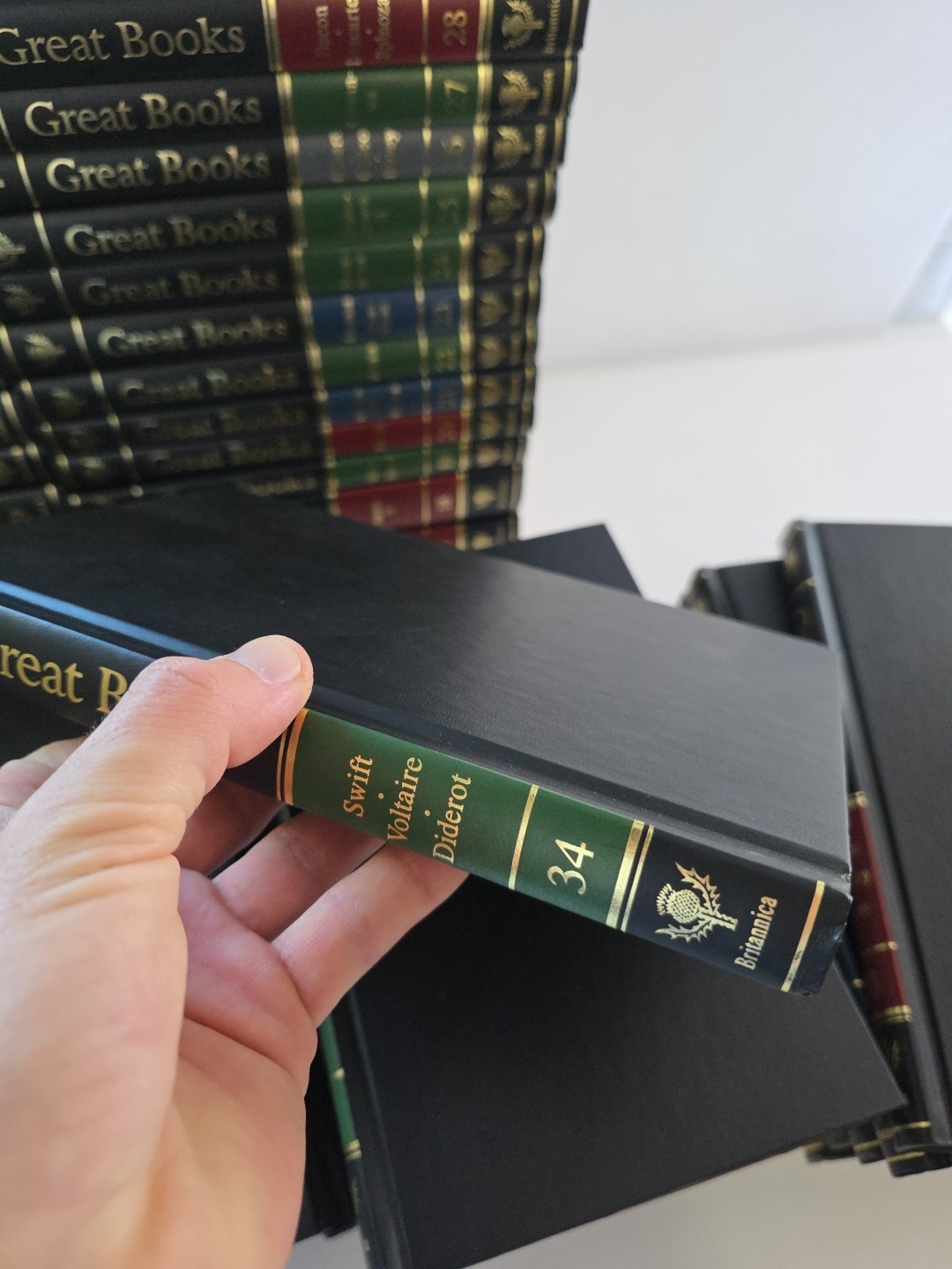 Britannica Great Books Of The Western World Complete Set Multicolor Black 1 – 60