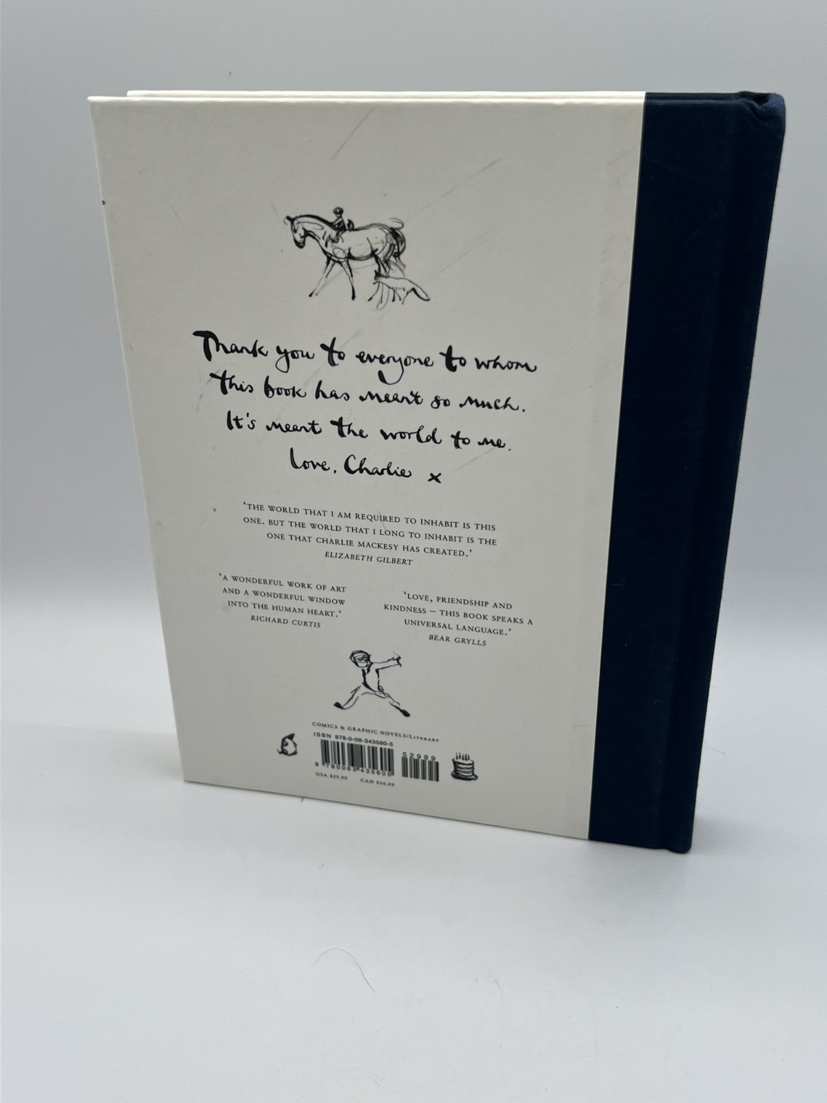 The Boy The Mole The Fox and The Horse Charlie Mackesy Hardcover Gift Book