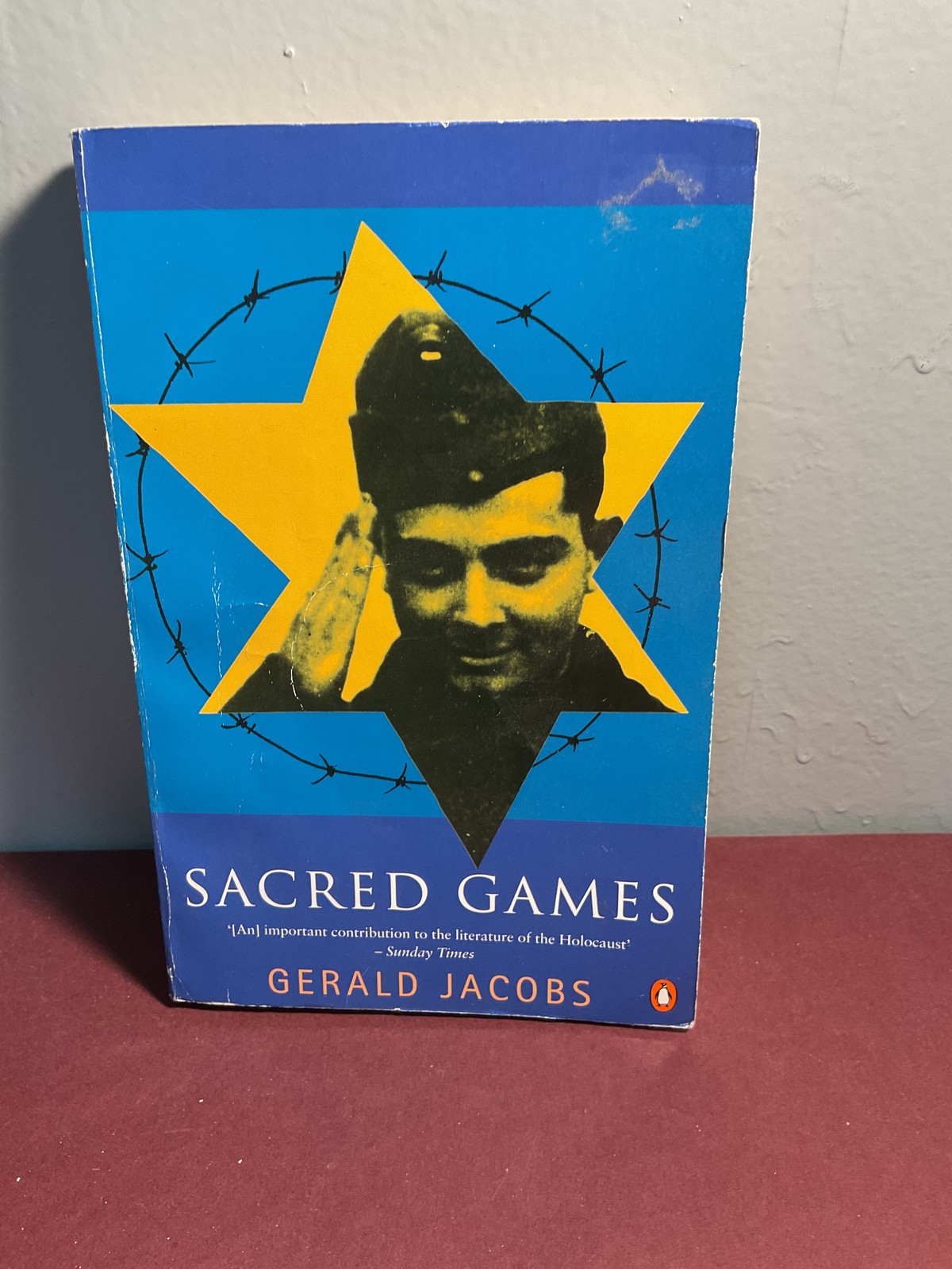 Sacred Games by Gerald Jacobs Penguin Books 1995 Holocaust WWII Biography