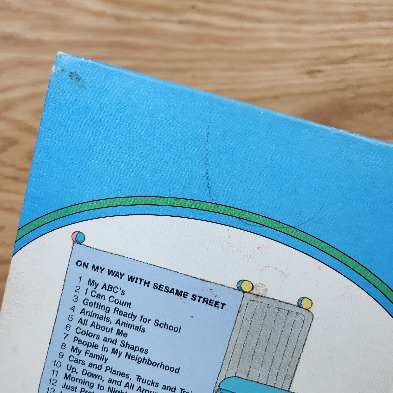 READ Vintage 1989 On My Way With Sesame Street Learning Kids Vol. 1-9 11 12 15