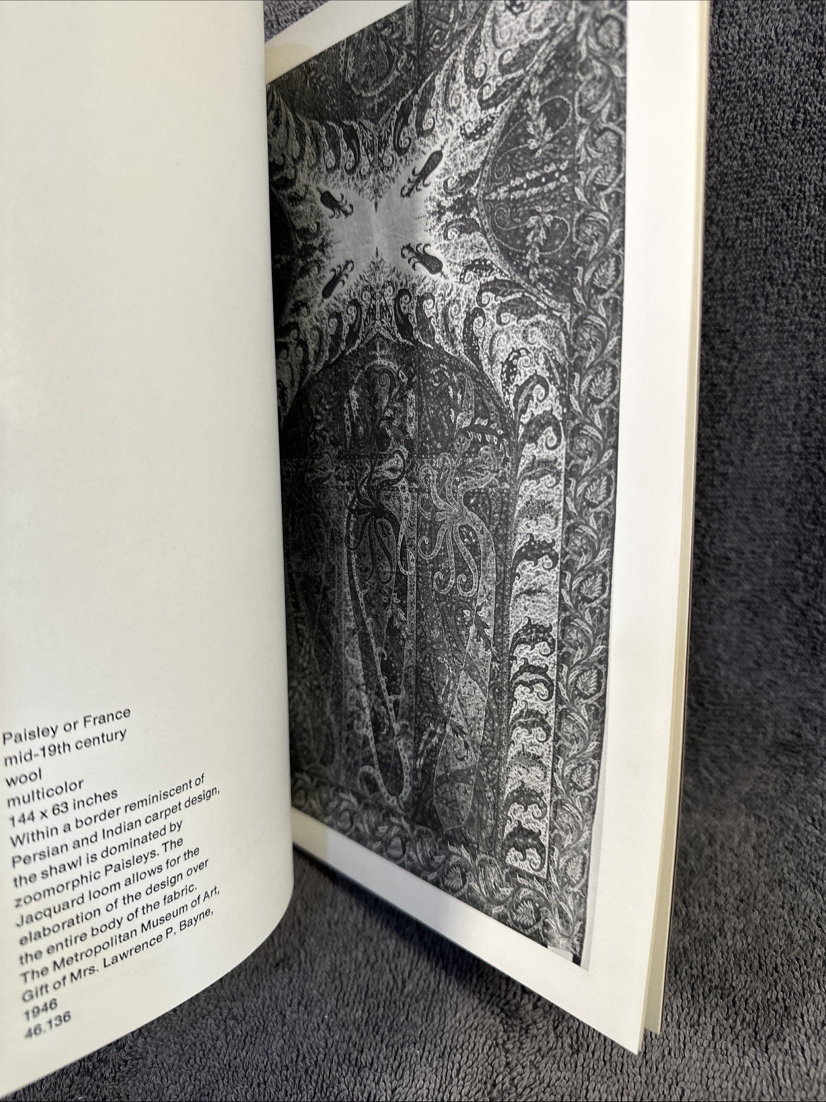 The Kashmir Shawl Yale University Art Gallery 1975