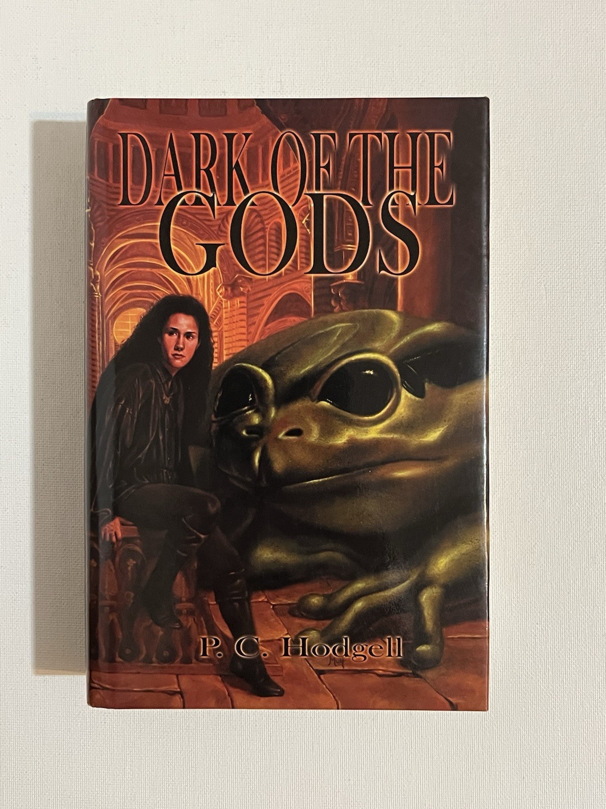 SIGNED P. C. Hodgell Dark Of The Gods Kencyrath Series Hardcover Omnibus Fantasy