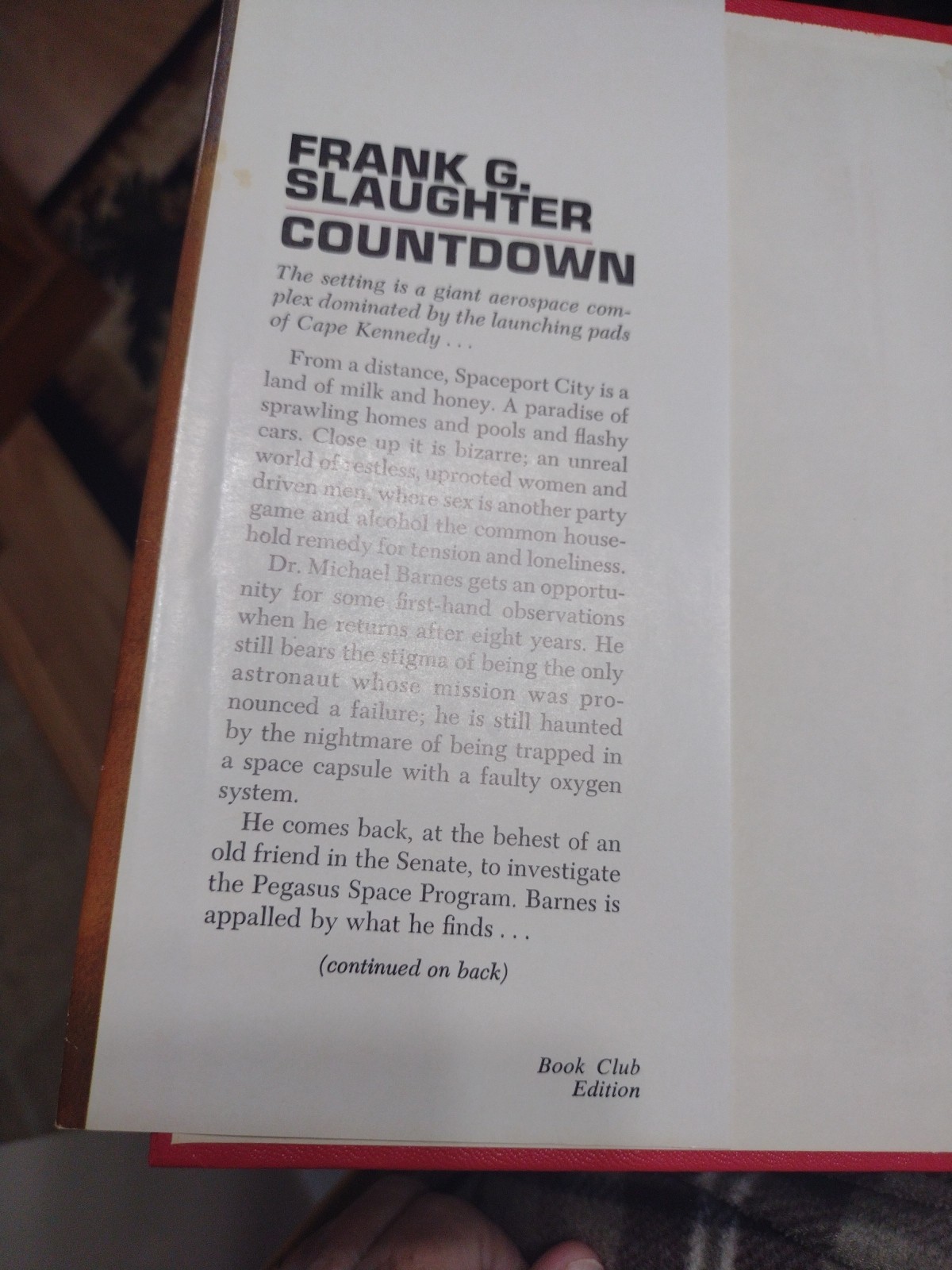 Pair Of Frank G. Slaughter Novels. HC. 1970-1971. Countdown &Code Five.