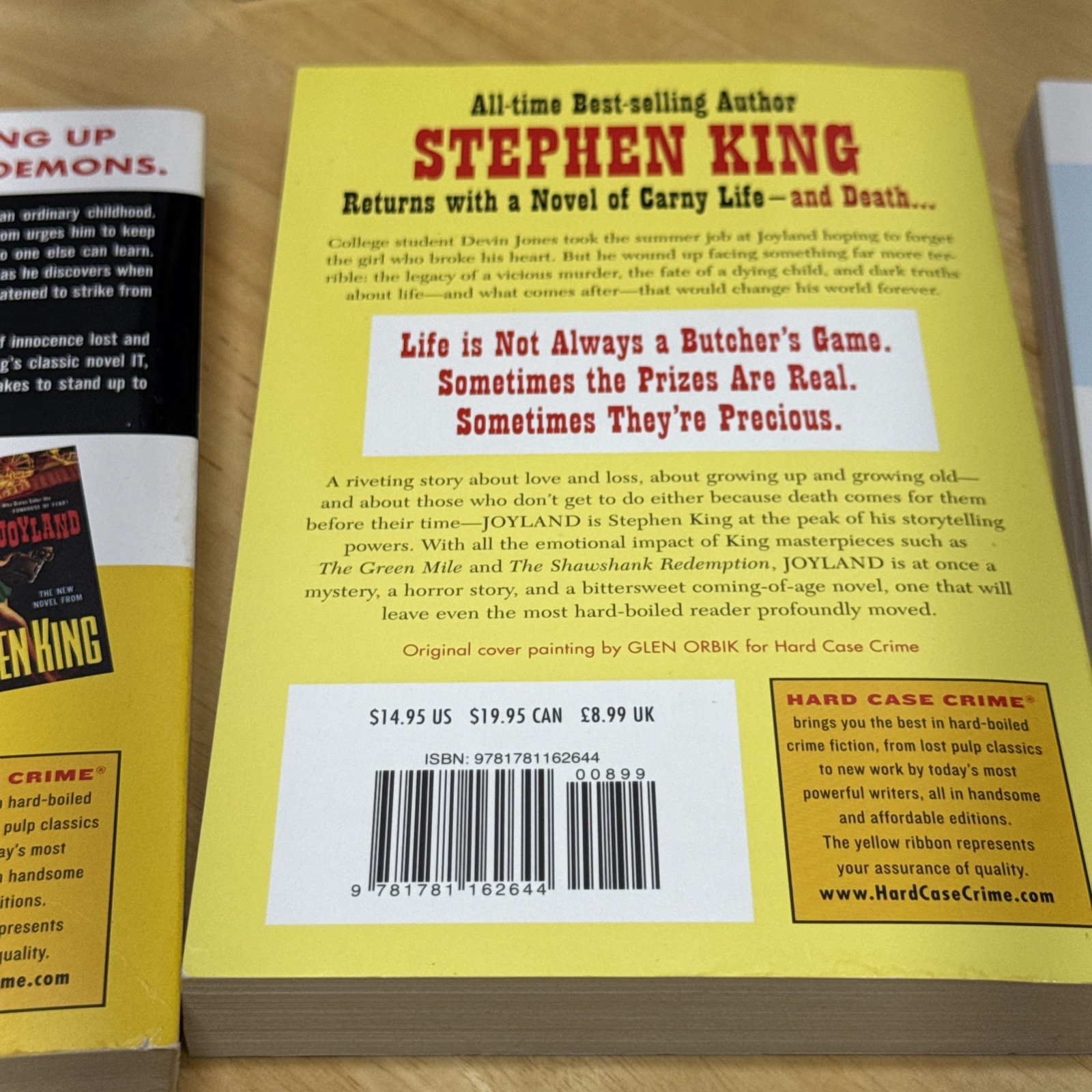 Stephen King Hard Case Crime Novels Box Set of 3 (2021, Trade Paperback)