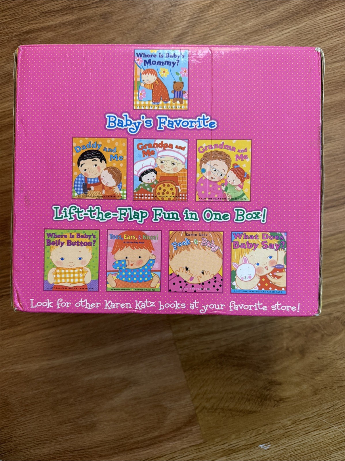 The Complete Karen Katz Collection Of 8 Lift The Flap Story Board Books 2007