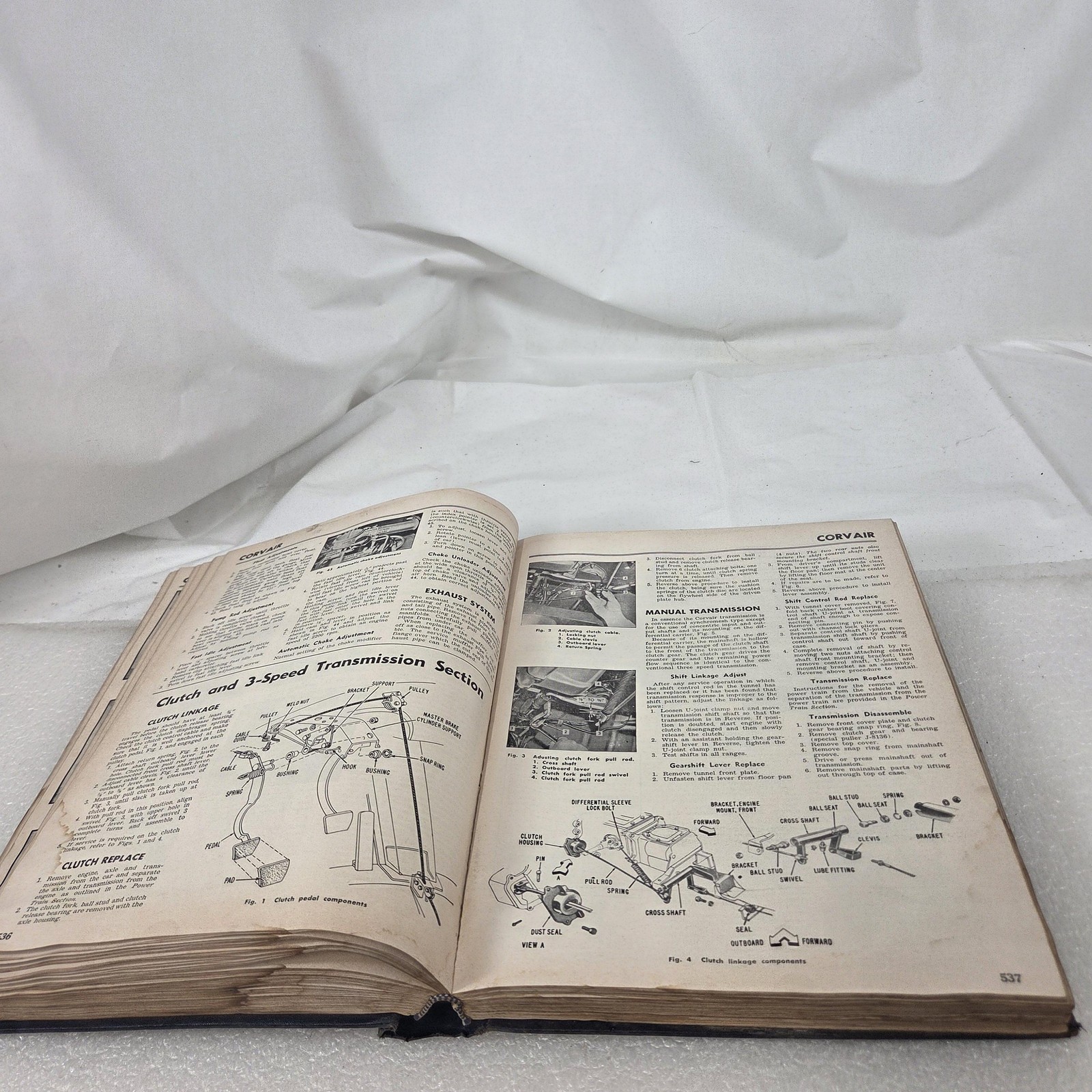 Vintage 1960 Motor’s Auto Repair Manual 23rd Edition Hardcover Car Repair Guide