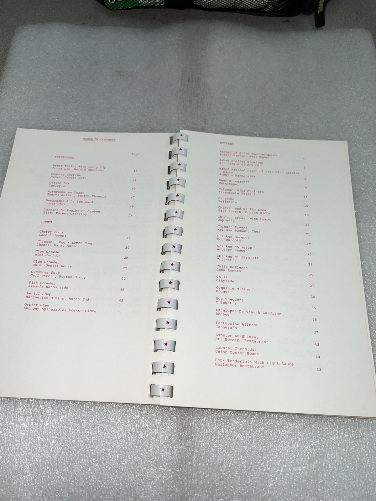 Vintage 1978 Faneul Hall Marketplace Boston`s Best Recipes! 83 Pages T39