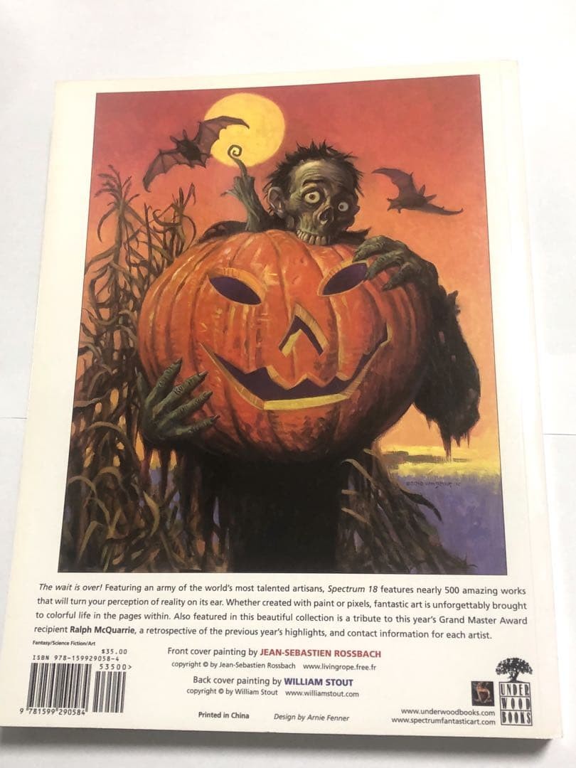 Spectrum 18 Modern Fantasy Art Illustration Book 306 Pages Foreign Edition