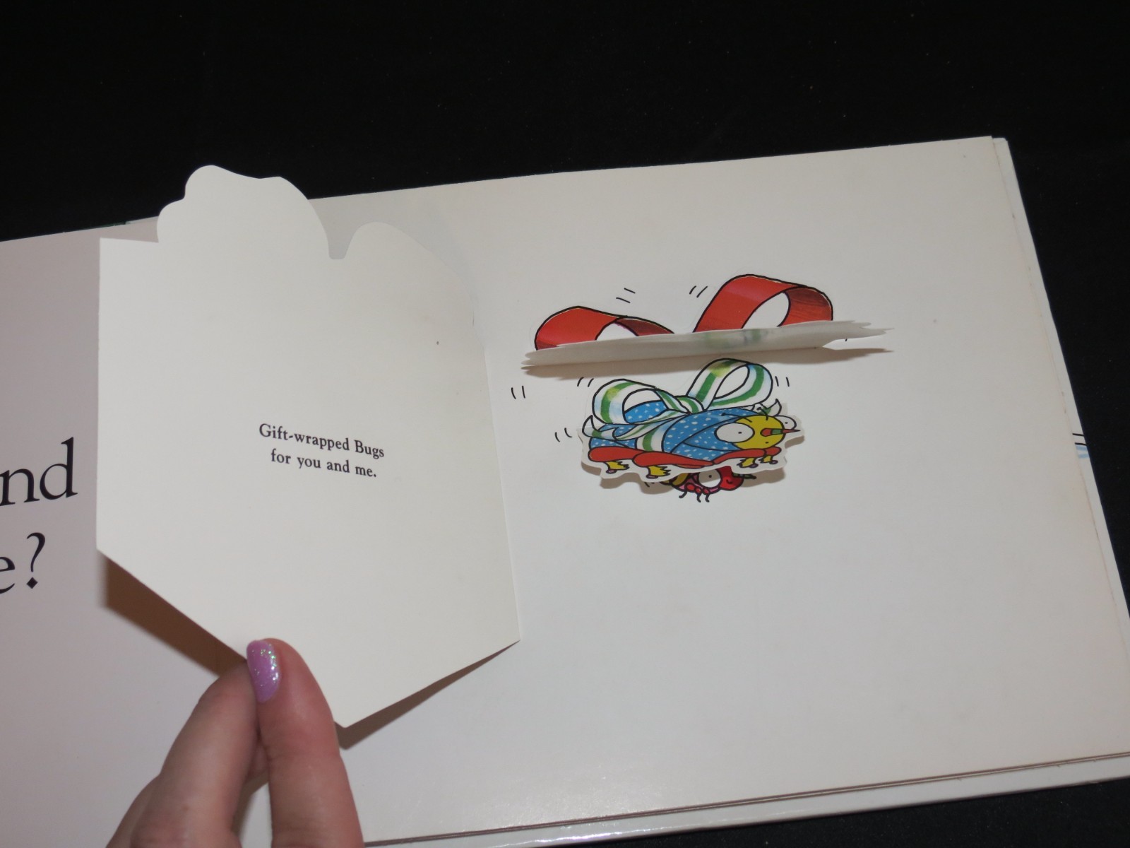 Jingle Bugs by David A Carter Pop-Up Christmas Book Bugs In A Box Series 1992