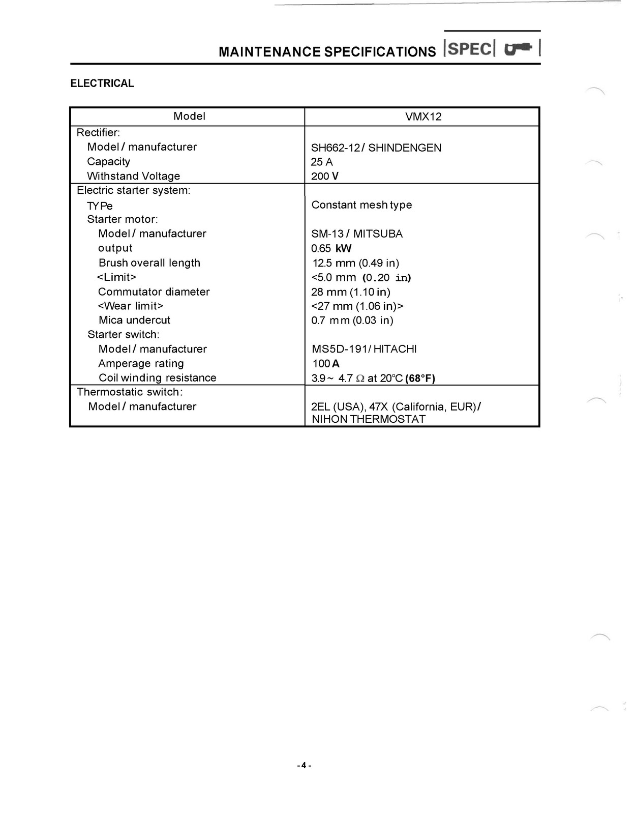 YAMAHA VMAX VMX12 Motorcycle Service Manual – STEEL WIRE BOUND – TOUGH COVERS