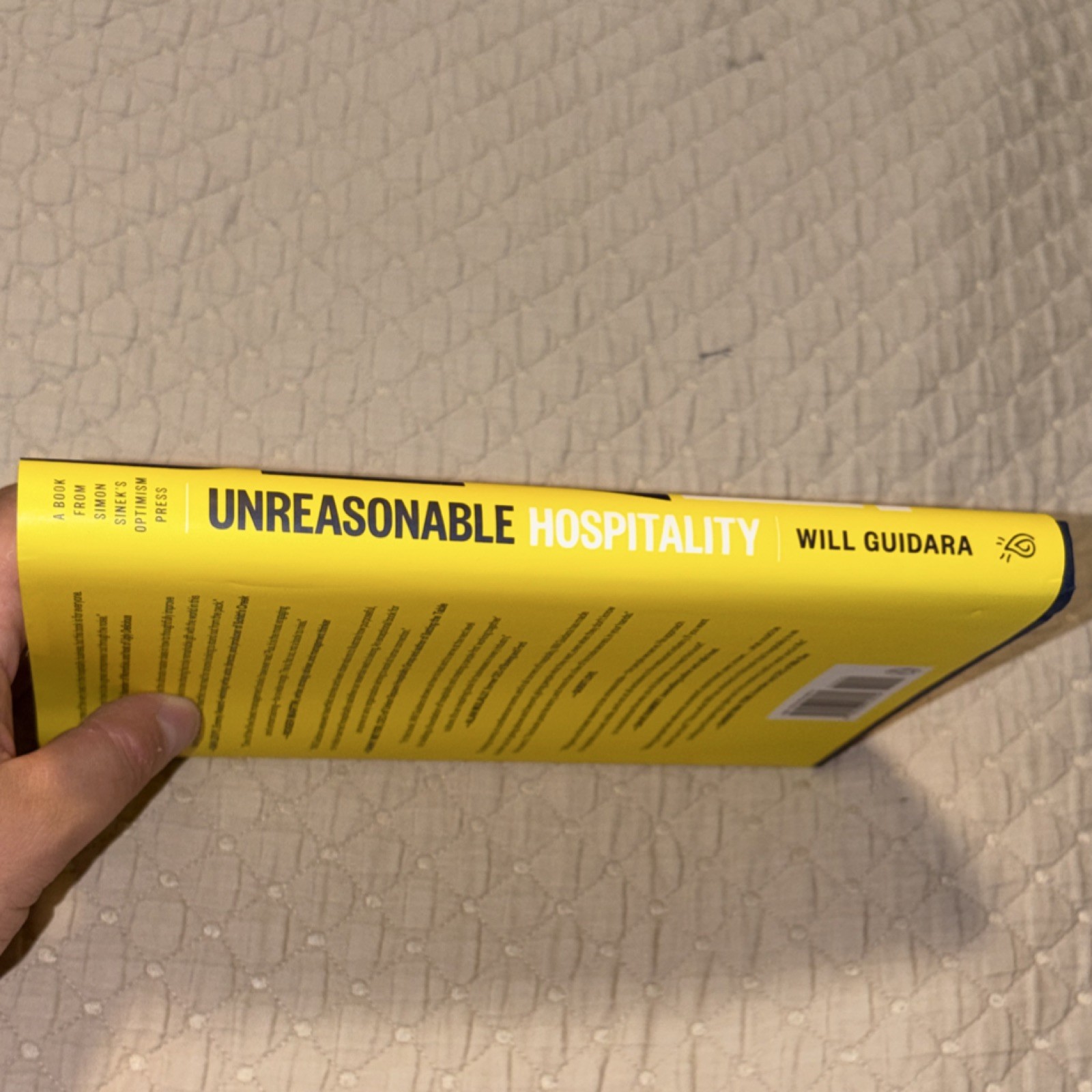 Will Guidara Unreasonable Hospitality Hardcover 2022 Leadership Hospitality