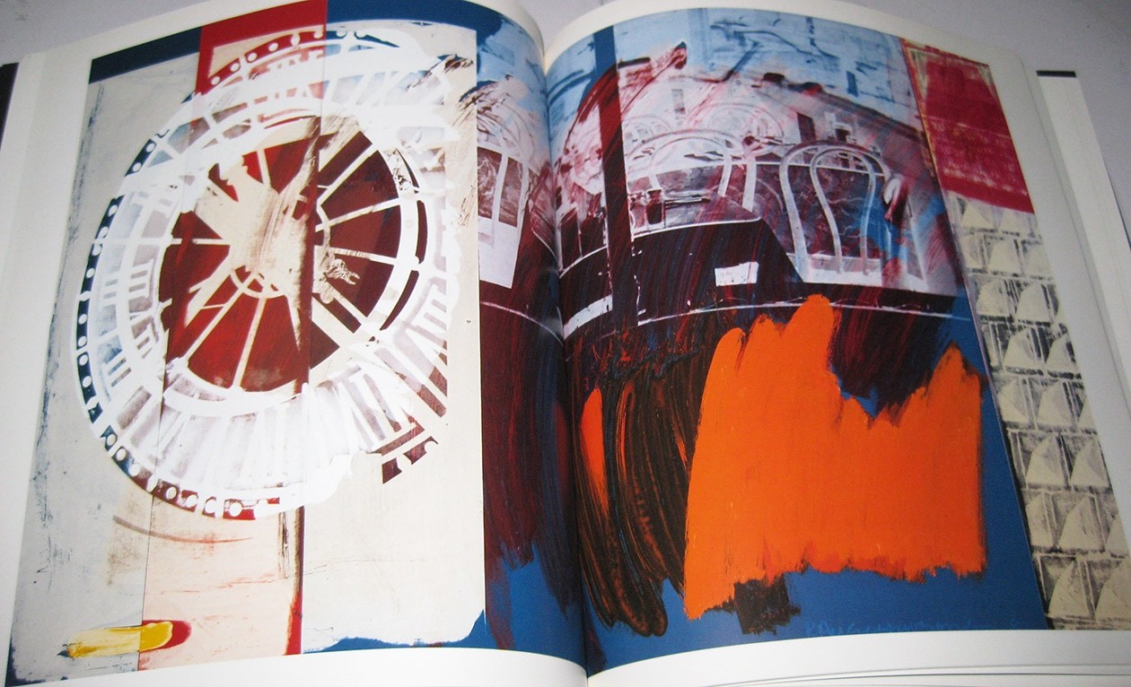 Rauschenberg Night Shades and Urban Bourbons exhibition catalog 9 in X 10.25 in.