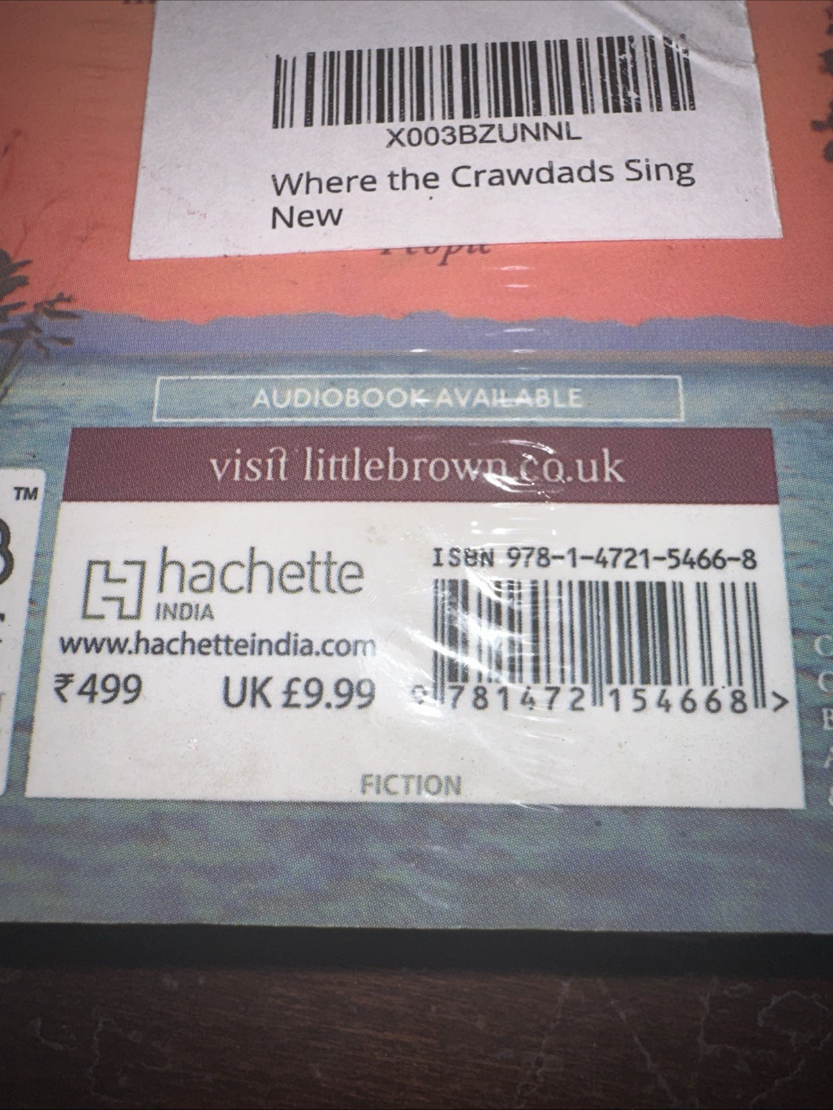 Where the Crawdads Sing Book Paperback New and Sealed 9781472154668 Delia Owens*