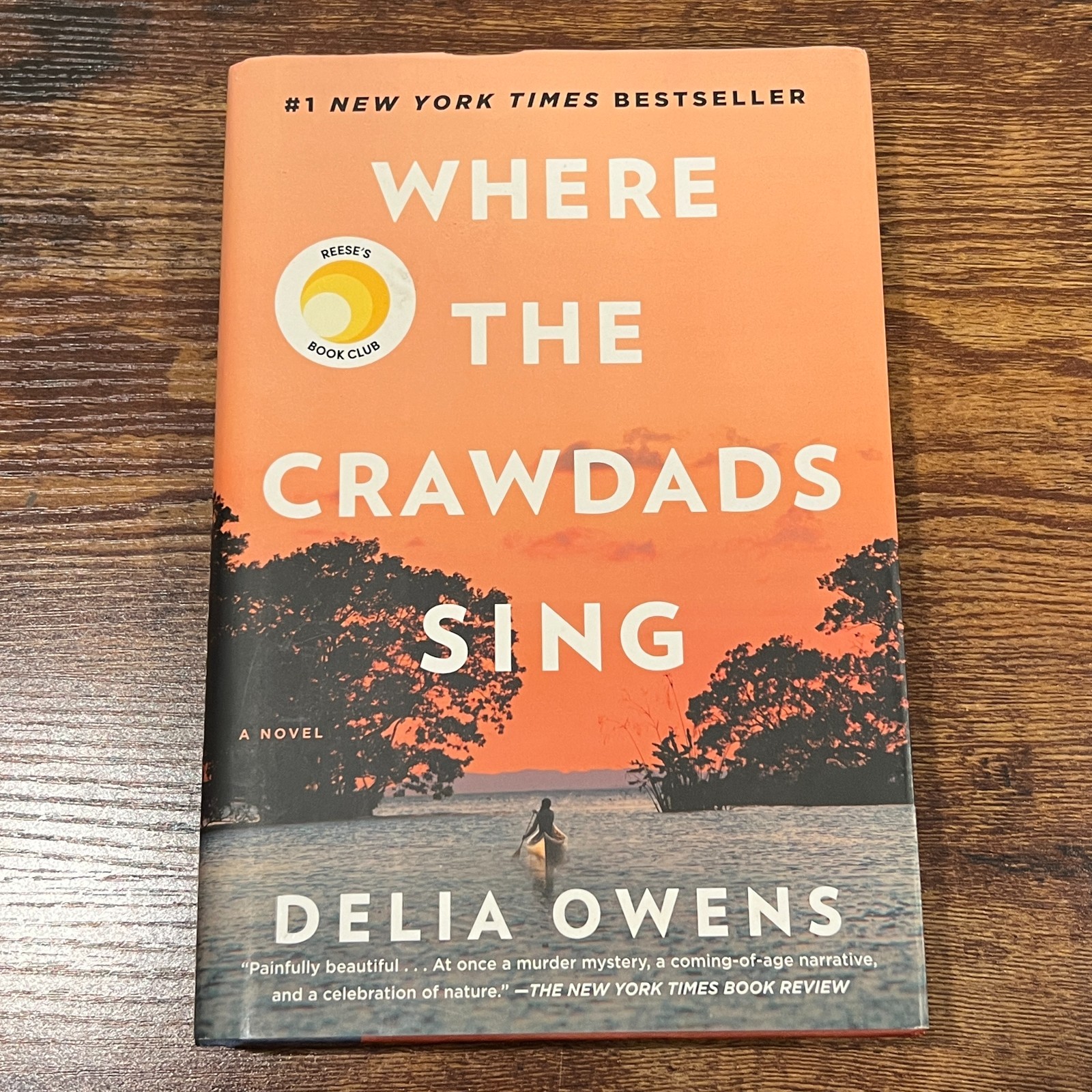 Where the Crawdads Sing by Delia Owens 2018 Hardcover HCDJ Mystery