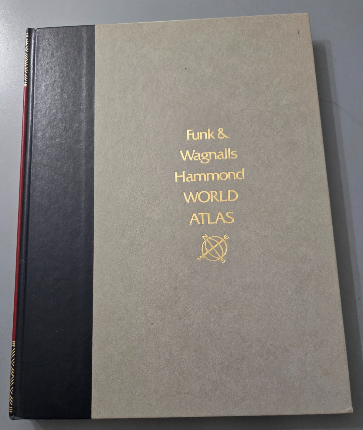 Funk And Wagnalls Hammond World Atlas 1988 Hardback Book Map