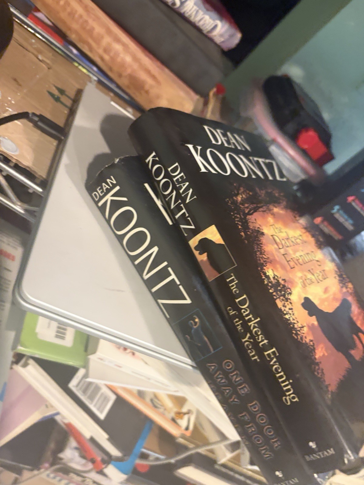 Dean Koontz Hardcovers, Lot of 2, VERY GOOD (976)