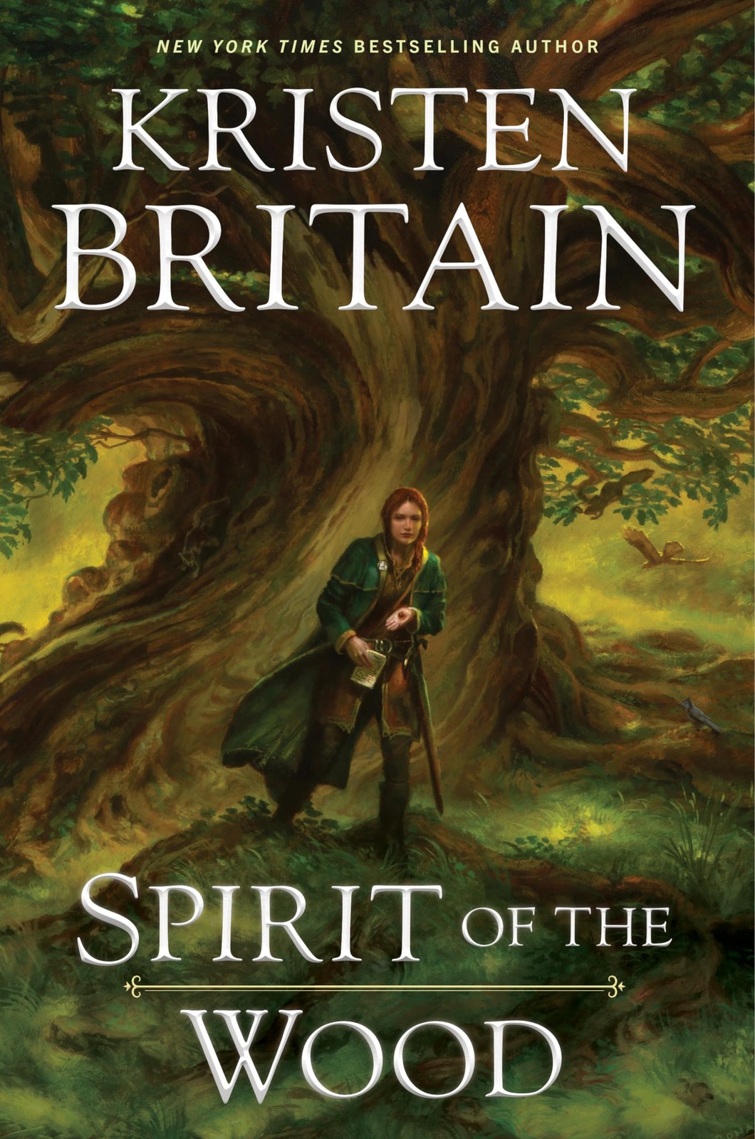 Spirit of the Wood (Green Rider) – hardcover Britain, Kristen