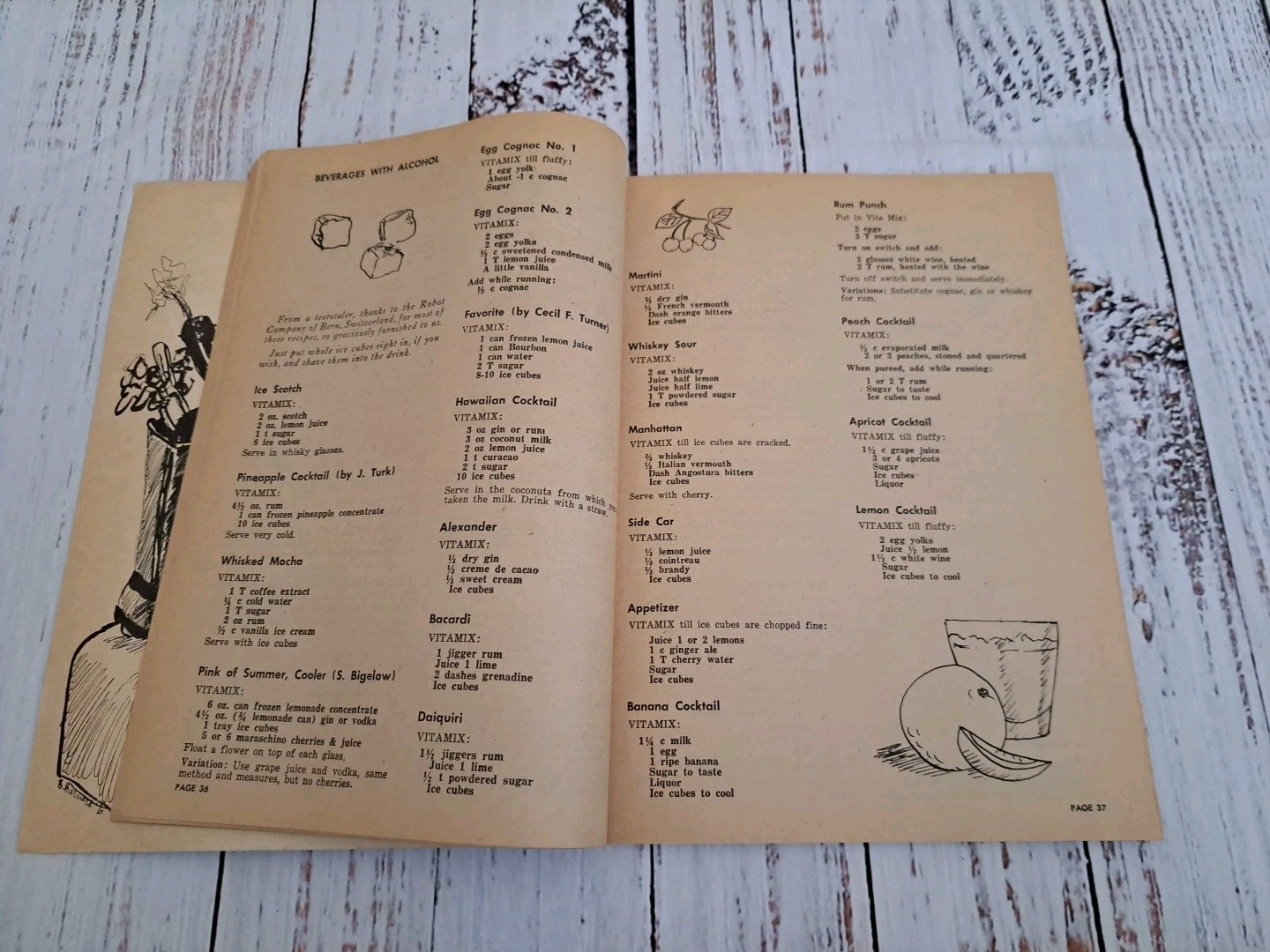 1971 Vita Mix VITAMIX Recipes Instructions Blade Reversal Ruth Barnard Cookbook