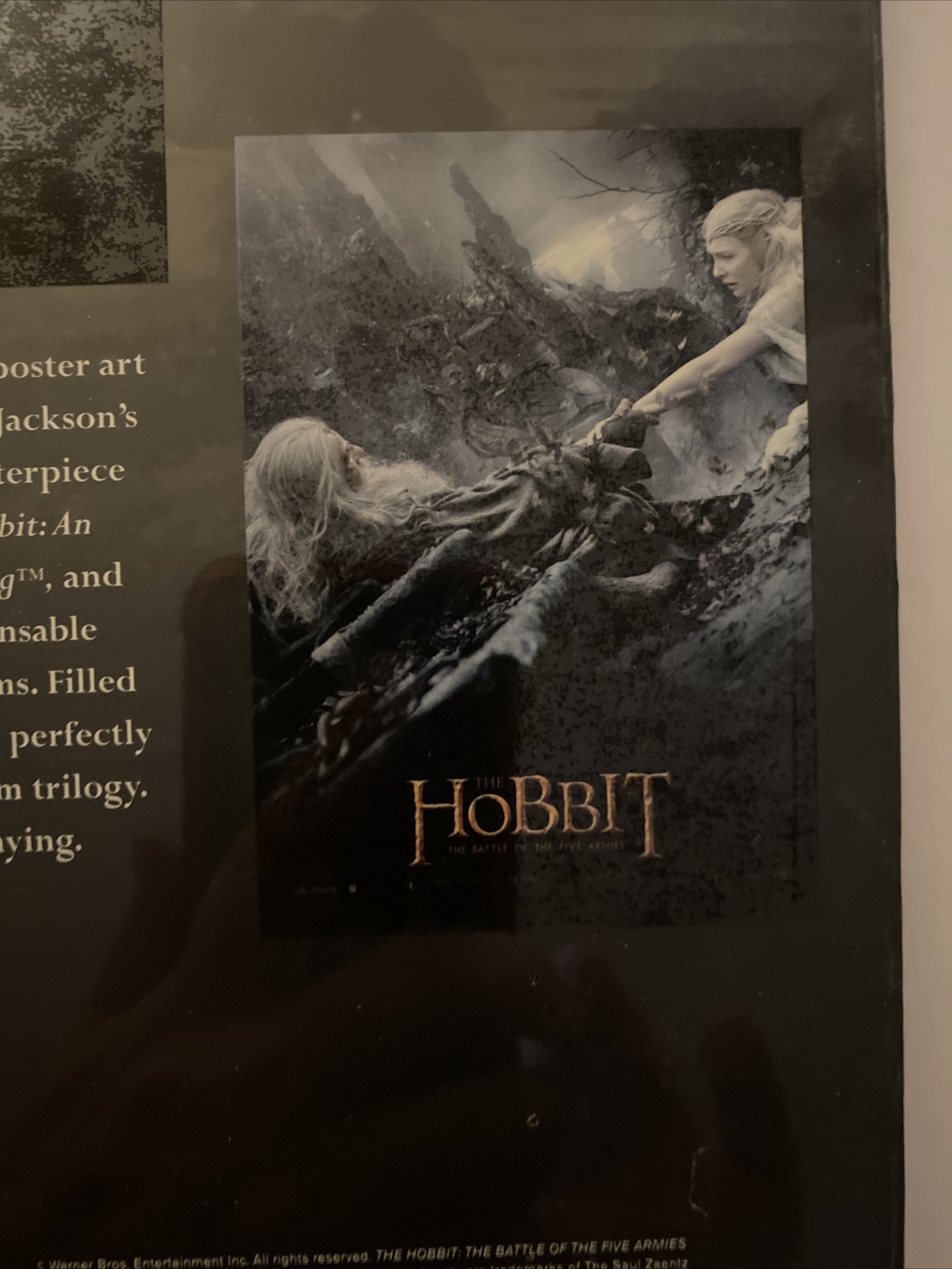 The Hobbit Definitive Movie Posters Book. 40 Removable Posters, 16″ X 12″ Sealed