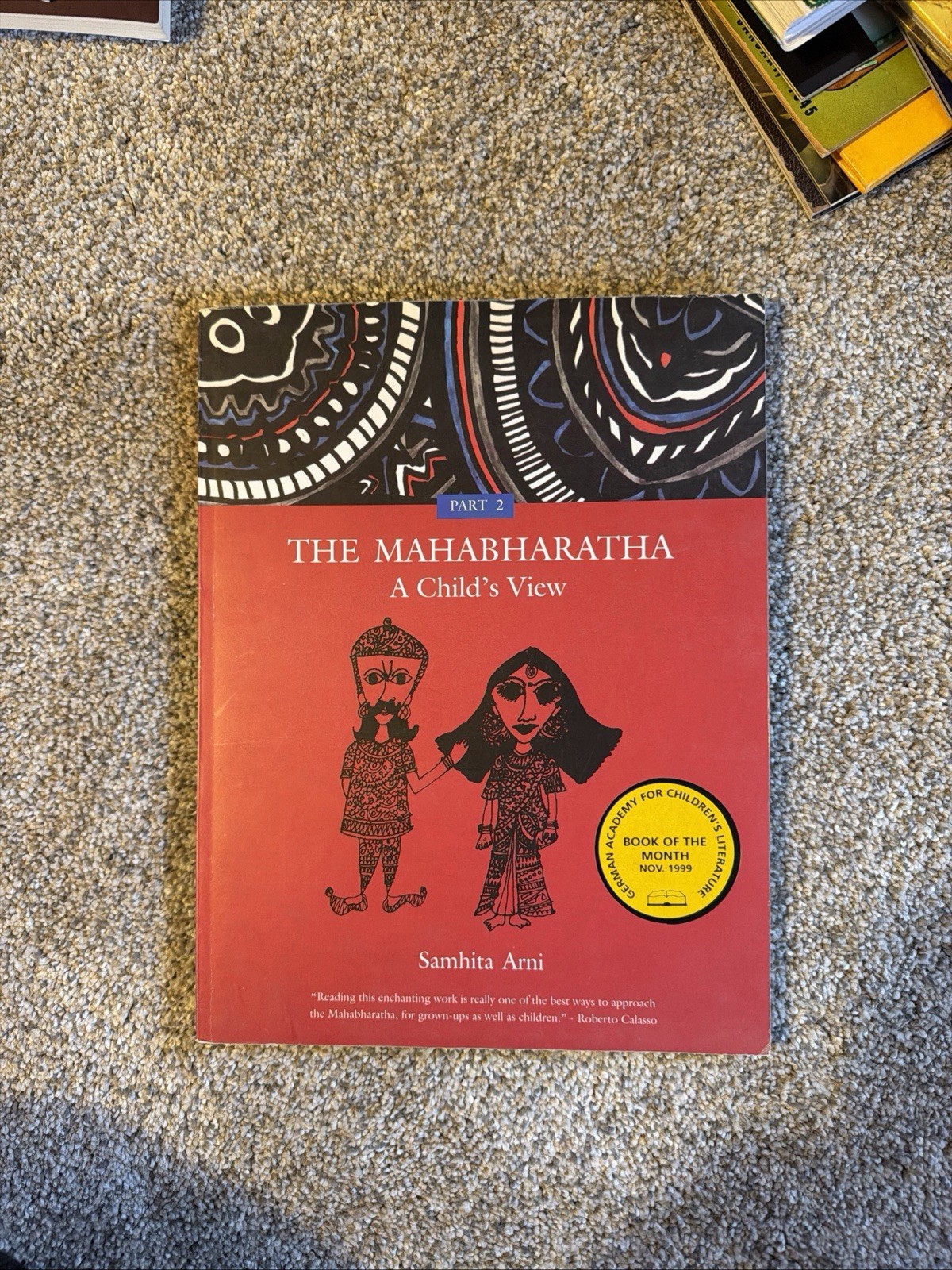Signed Edition The Mahabharata by Samhita Arni 1999