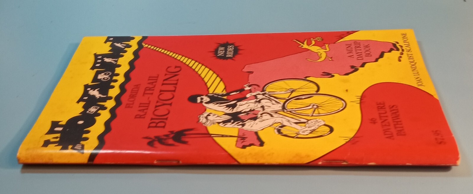Florida Rail-Trail Bicycling Book. VGT 1994. Joan Scalpore. 84 Pages.