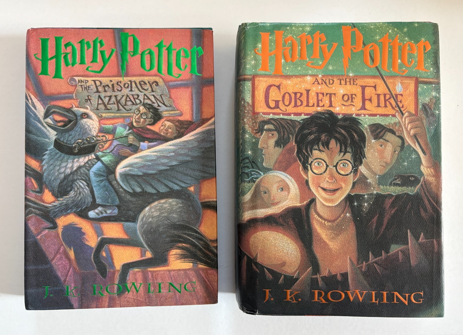 HARRY POTTER Complete Lot of 8 (1-7 +) Set Series HARDCOVER Books FIRST EDITION