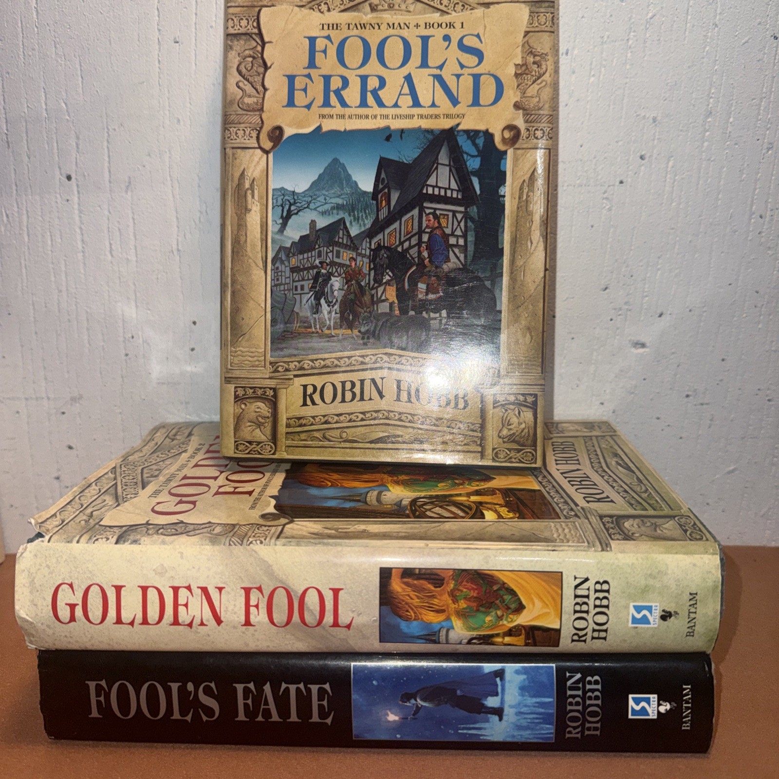 Robin Hobb The Tawny Man Trilogy 1st Ed. BCE, 2&3 Are 1st Prints.