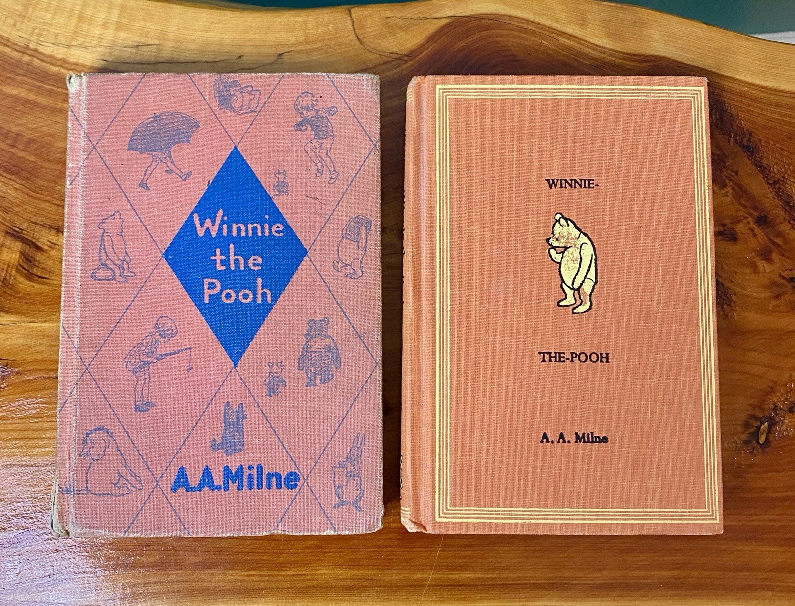 Lot of 7 VTG Winnie the Pooh books 1935