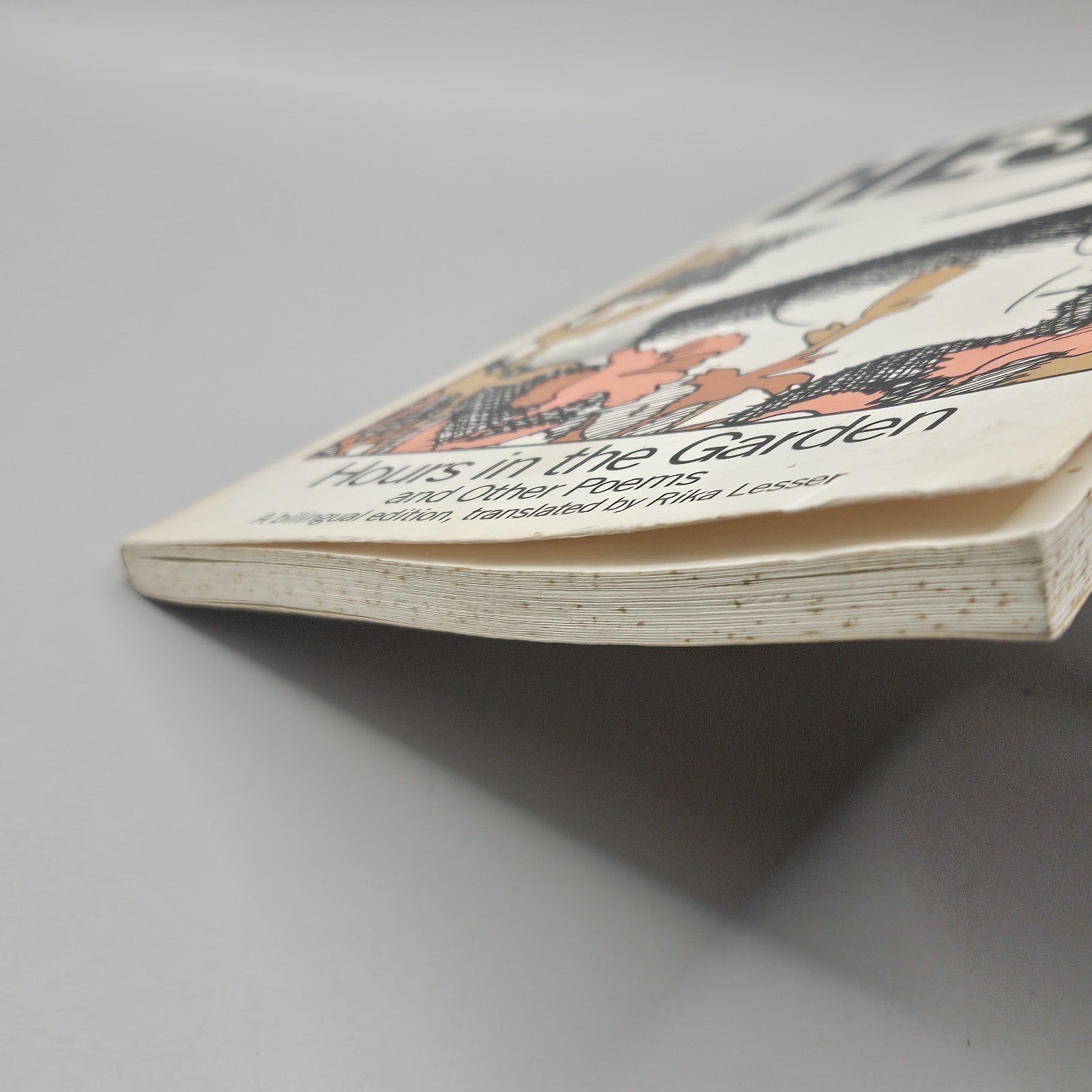 Hermann Hesse HOURS IN THE GARDEN Farrar Straus Giroux 1979 Bilingual Edition