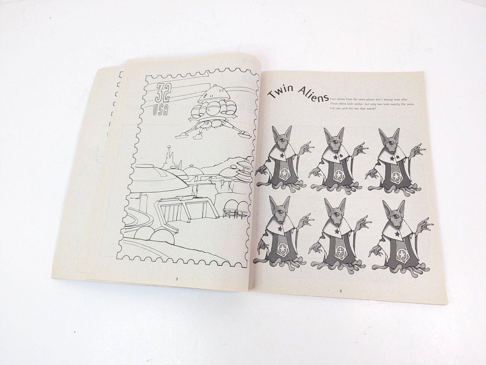 USPS Collectible Coloring Activity Book 2000 Publication #39 Postal Service USA