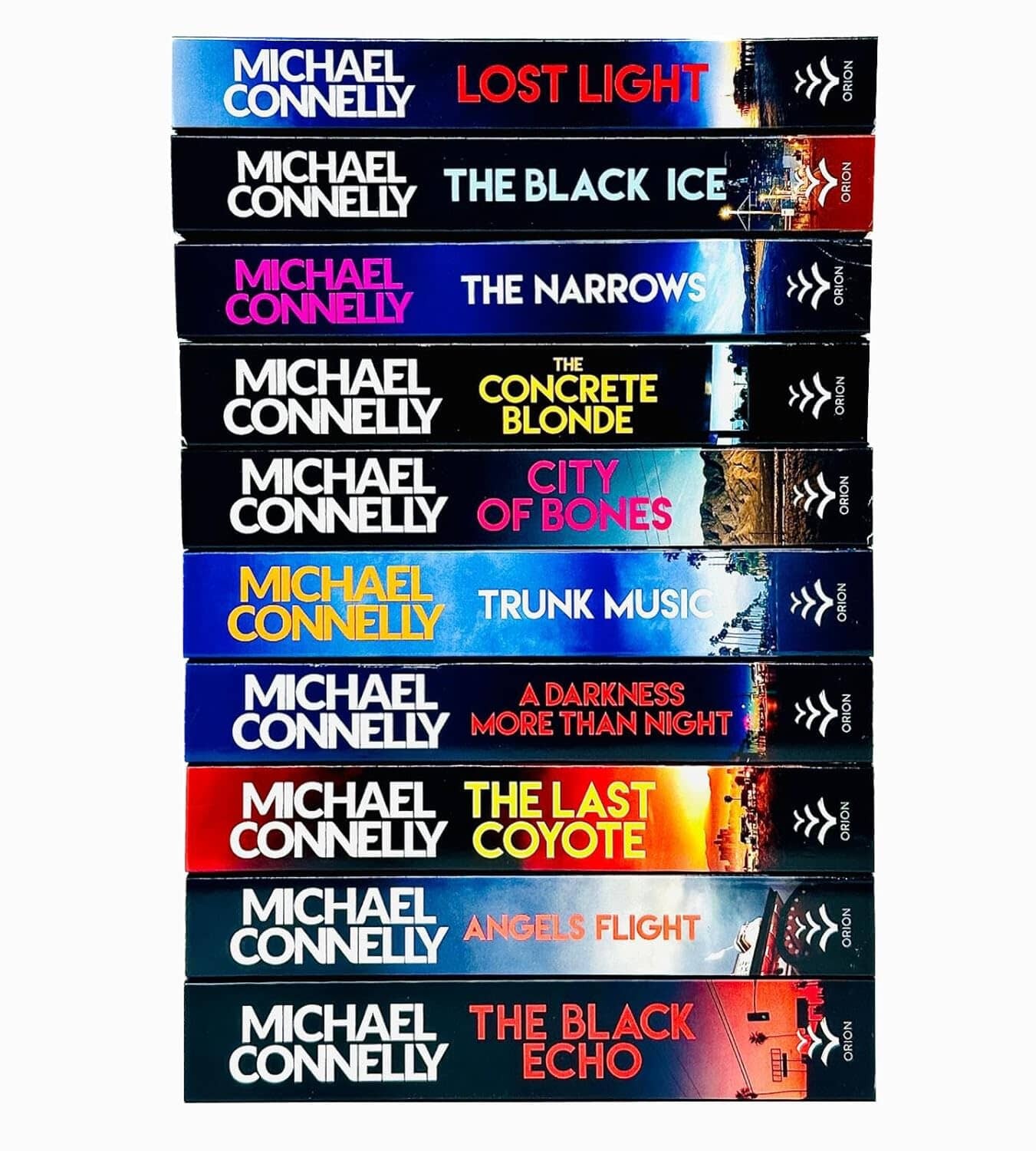 Harry Bosch by Michael Connelly: Books 1-10 Collection Set – Fiction – Paperback