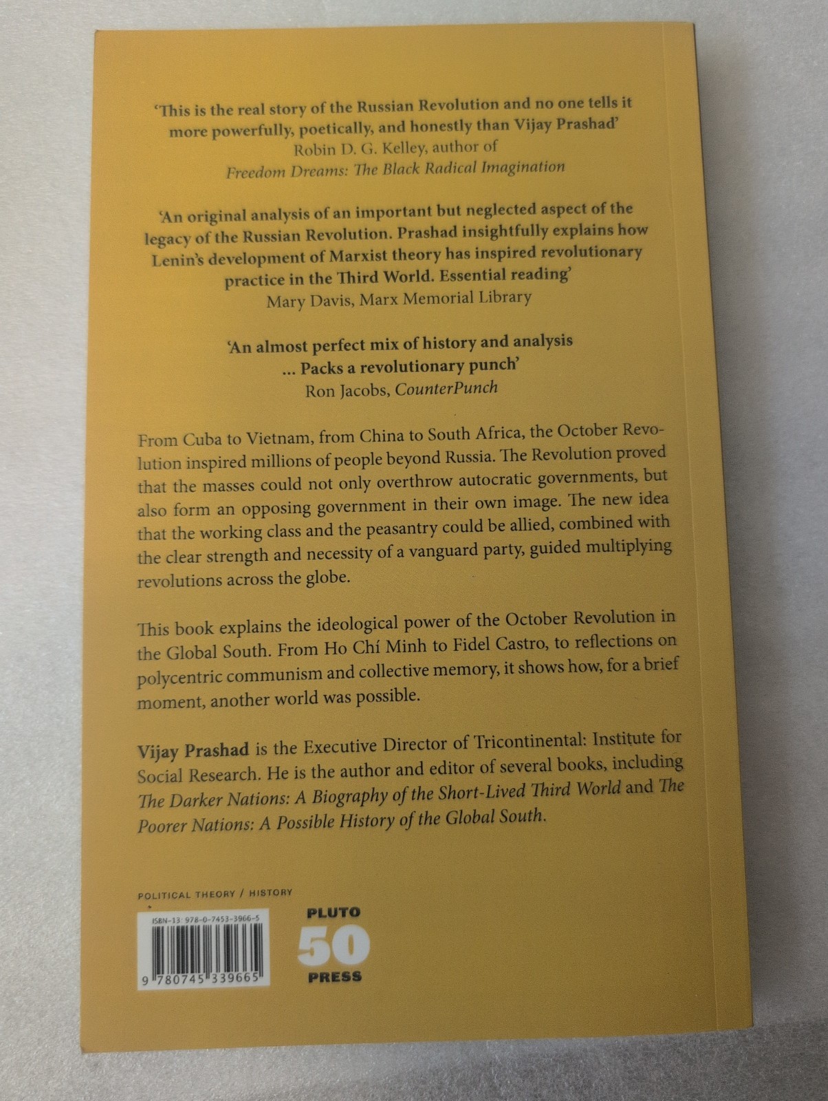 Red Star over the Third World by Vijay Prashad (2019, Uk-Trade Paper)