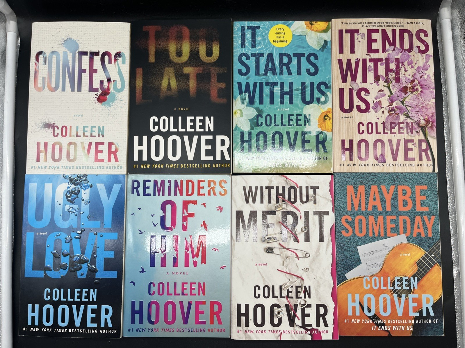 Lot of 16 Colleen Hoover Books Trade Paperback Very Good to Like New