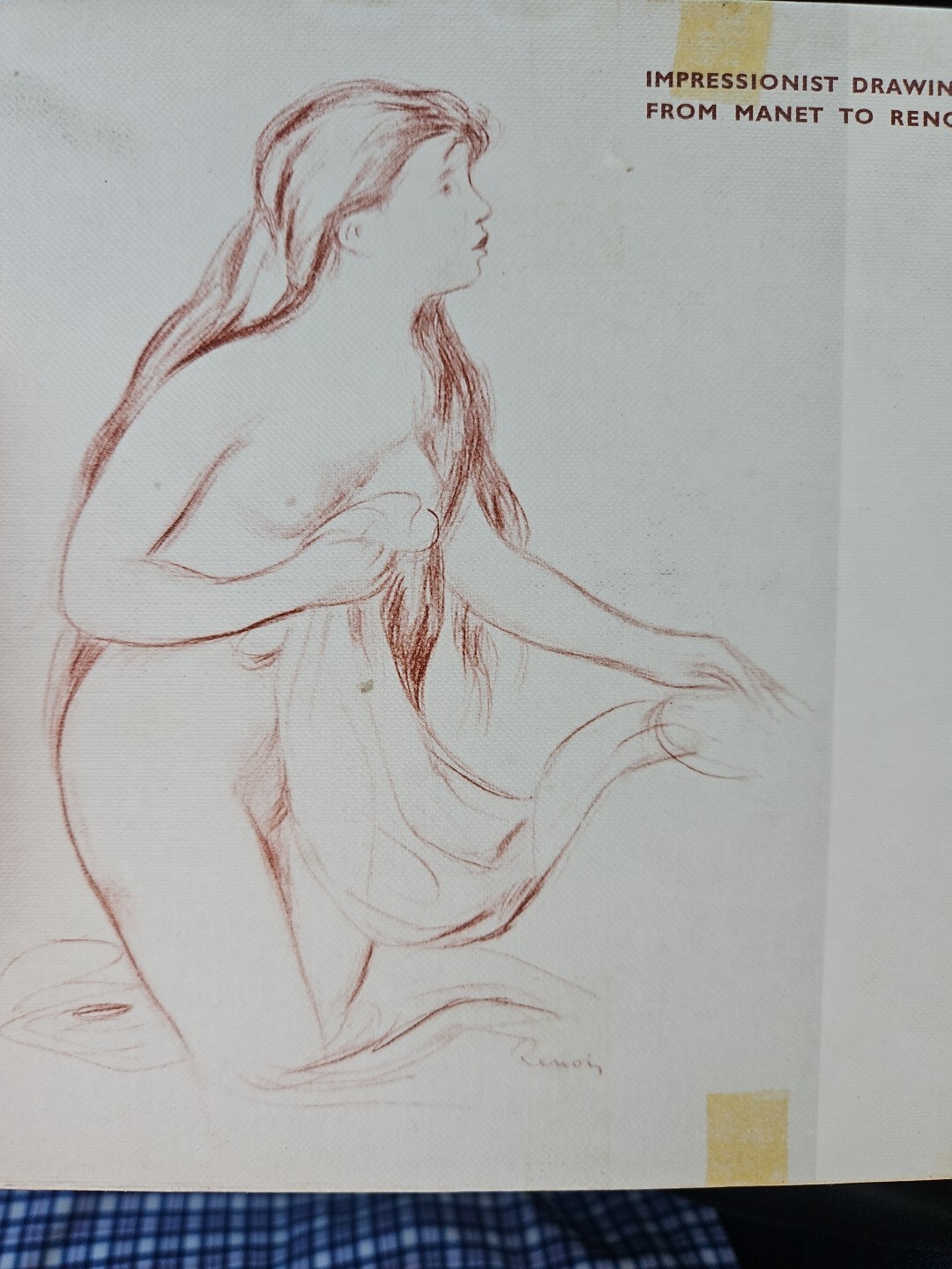 Impressionist Drawings From Manet To Renoir by Jean Leymarie (HC, 1969)