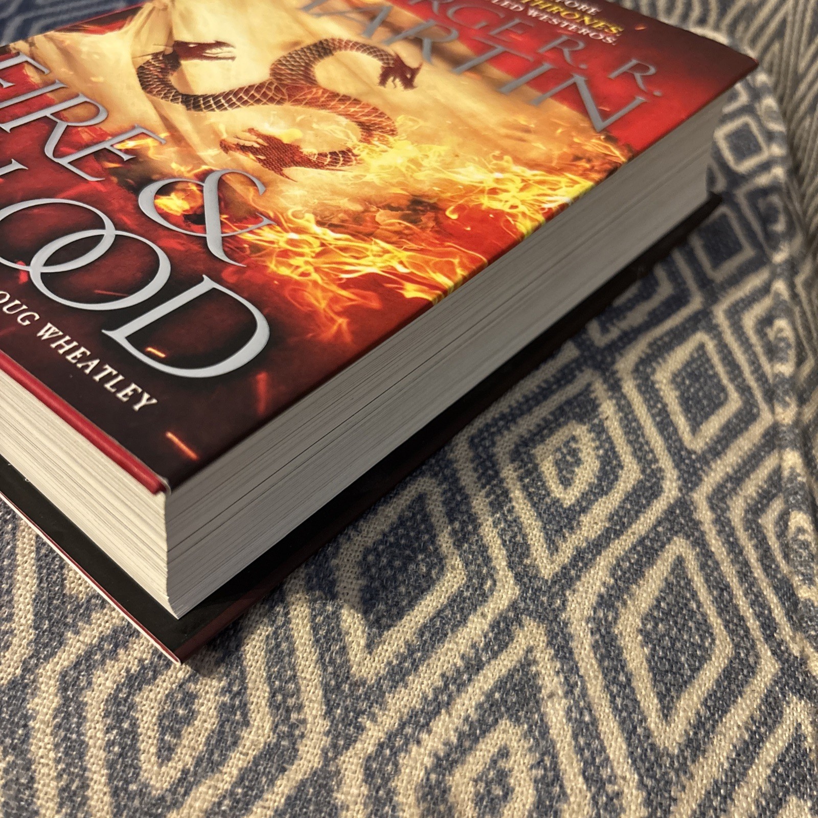 Fire and Blood by George R.R. Martin 2018 1st Edition Illustrated Hardcover NEW