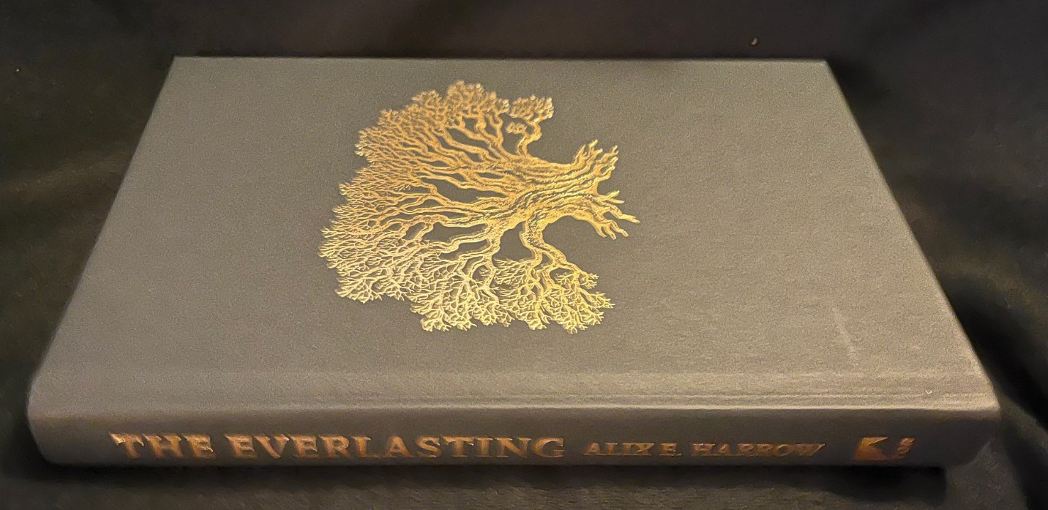 Alix E. Harrow signed The Everlasting 1st printing hardcover book