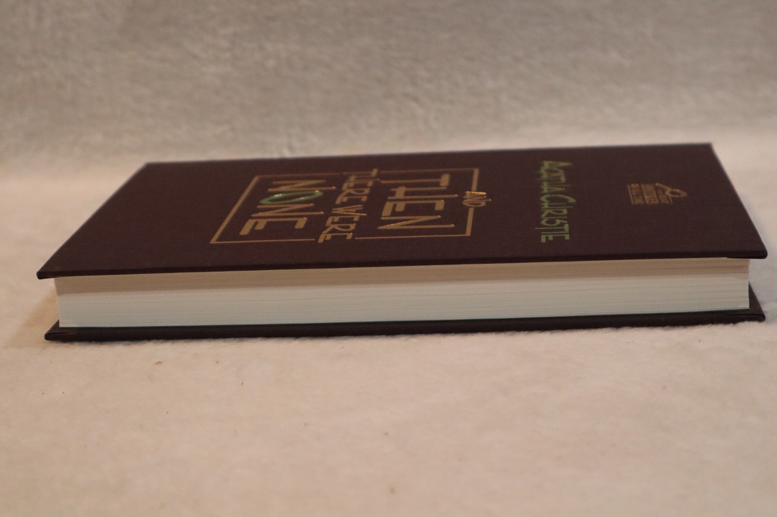 And Then There Were None Agatha Christie hc 2009 The Best Mysteries Of All Time