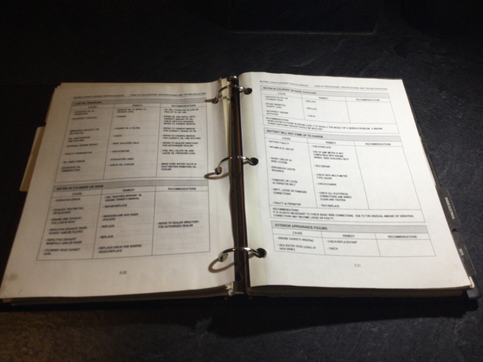 1986-1992 Marine Power GM Engines Shop Manual 3.0L 4.1L 4.3L 5.0L 5.7L 7.4L 8.2L