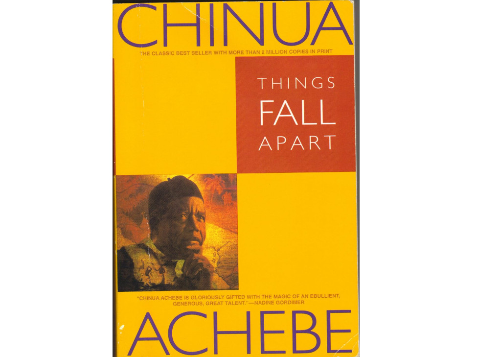 Book Chinua Achebe Things Fall Apart Nigeria African Trilogy 1 Classics School