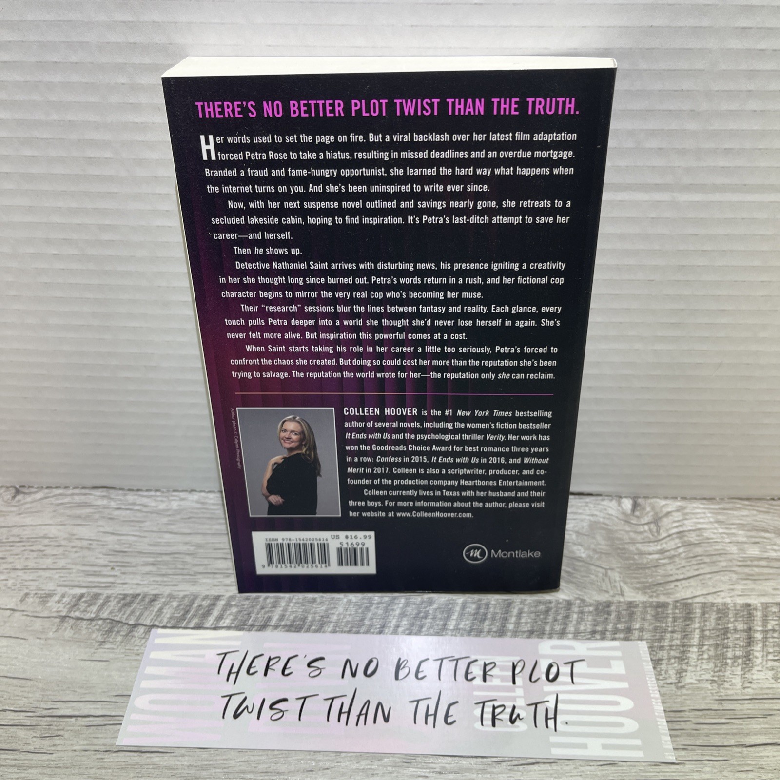 AUTOGRAPHED SIGNED Woman Down : A Novel by Colleen Hoover 2026, Trade Paperback