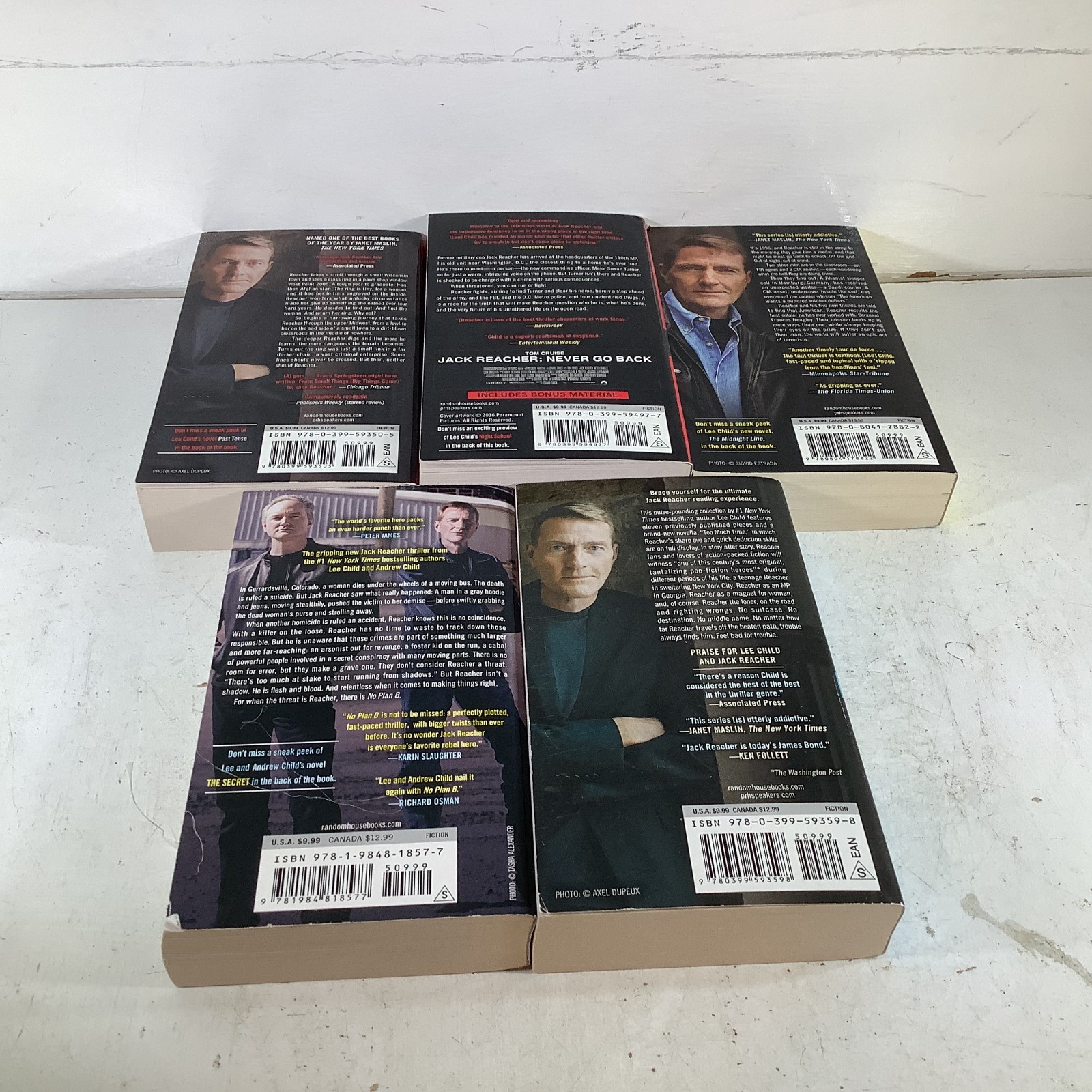 Lee Child Jack Reacher Complete Series 1-30 29 PBs + Int Too Deep HC VG