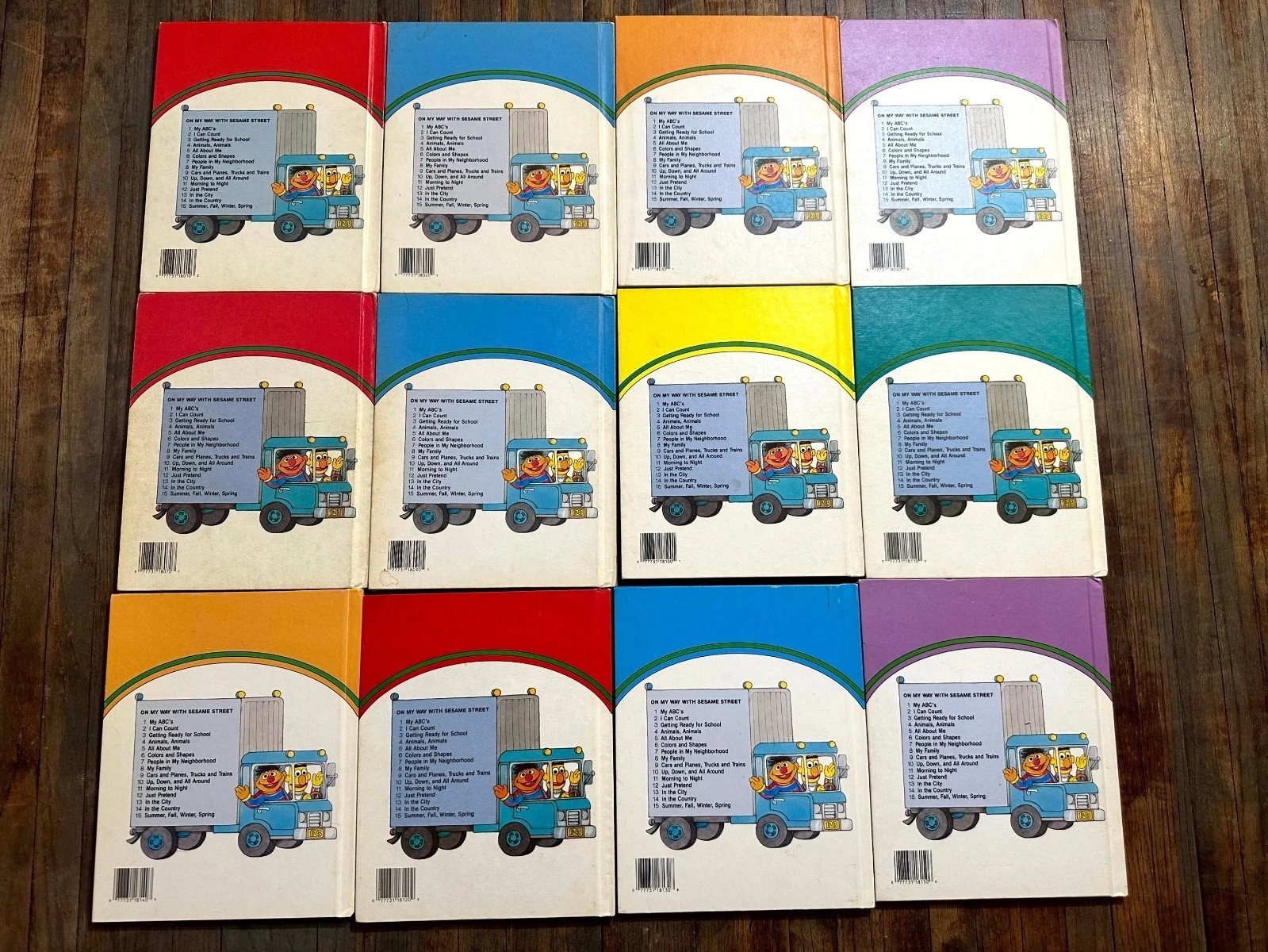 Vintage On My Way Jim Henson’s Sesame Street Muppets Funk And Wagnalls Books