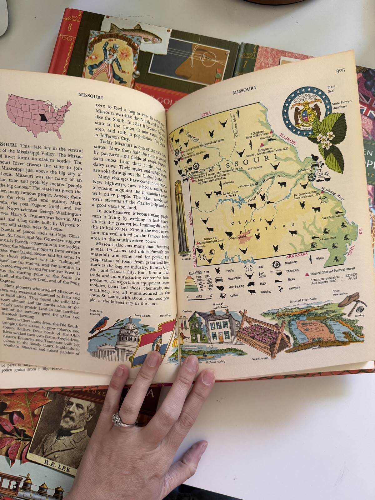 Vintage 1959/1960 The GOLDEN Book Encyclopedia Set Vol 1-4, 6,7, 9,10, 12-14,16