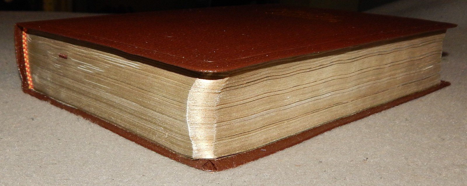 KJV Teacher’s Reference Bible by National N3202RL Brown Imitation leather – new