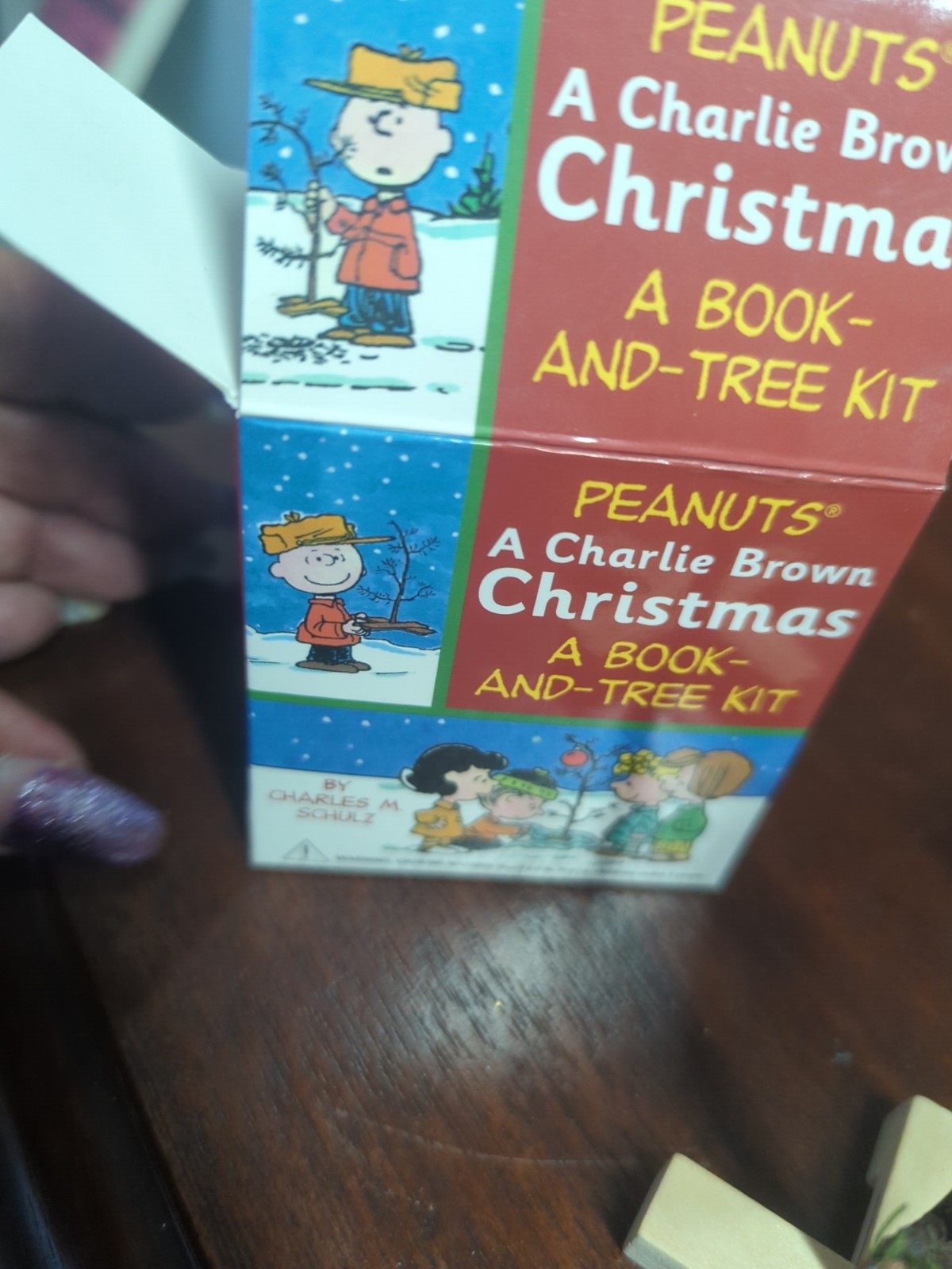 RP Minis A Charlie Brown Christmas Book & Tree Kit Charles Schulz