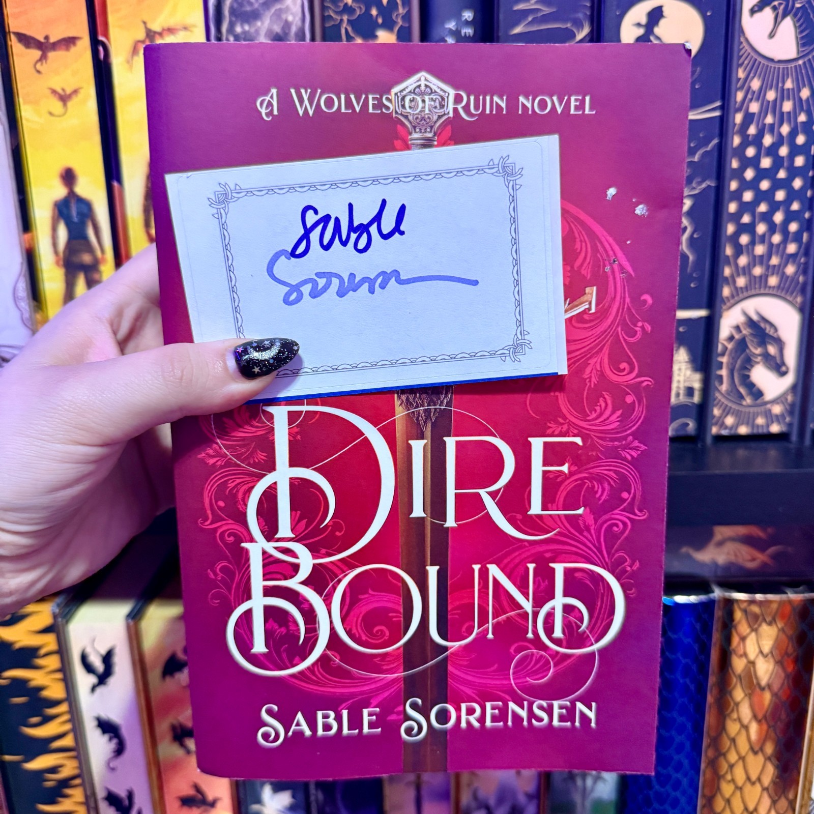 Direbound Out Of Print OOP Indie by Sable Sorensen RARE with Signed Bookplate